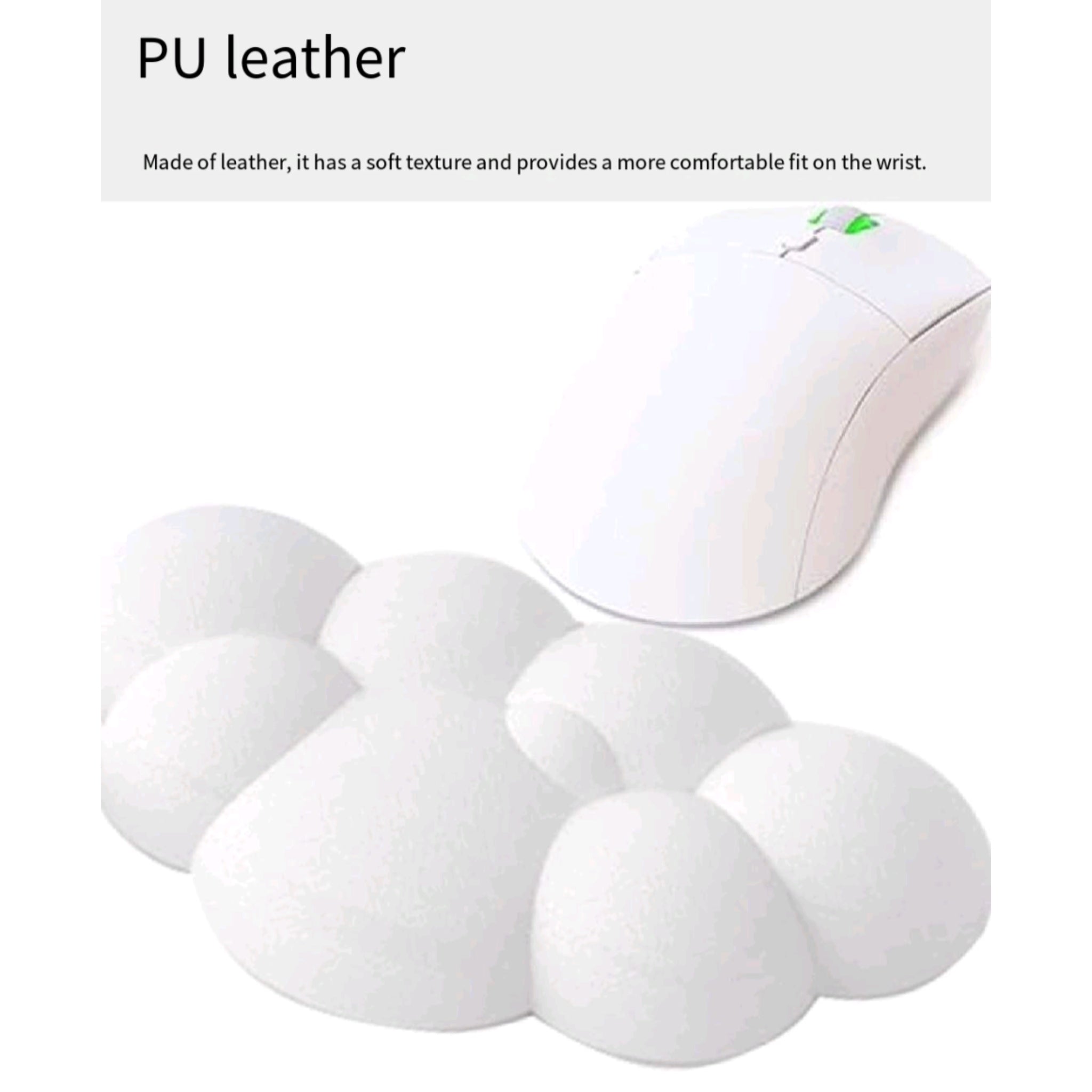 Large Memory Foam Wrist Rest Ergonomic Non Slip Cloud Pad