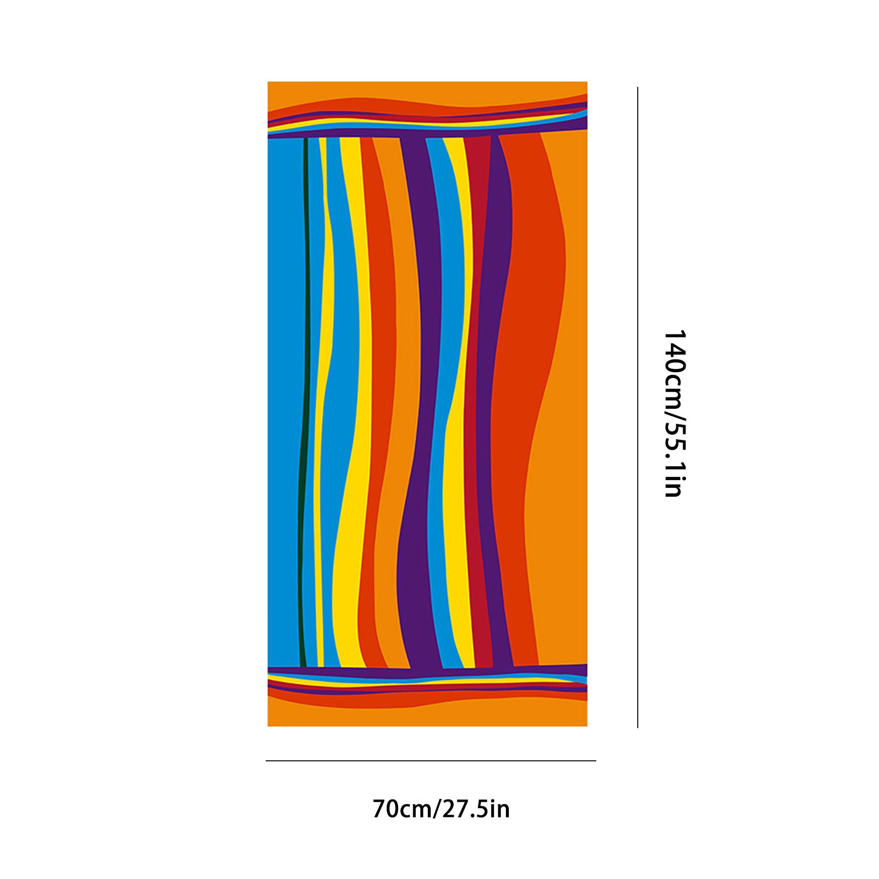 Microfiber Absorbent Beach Towel