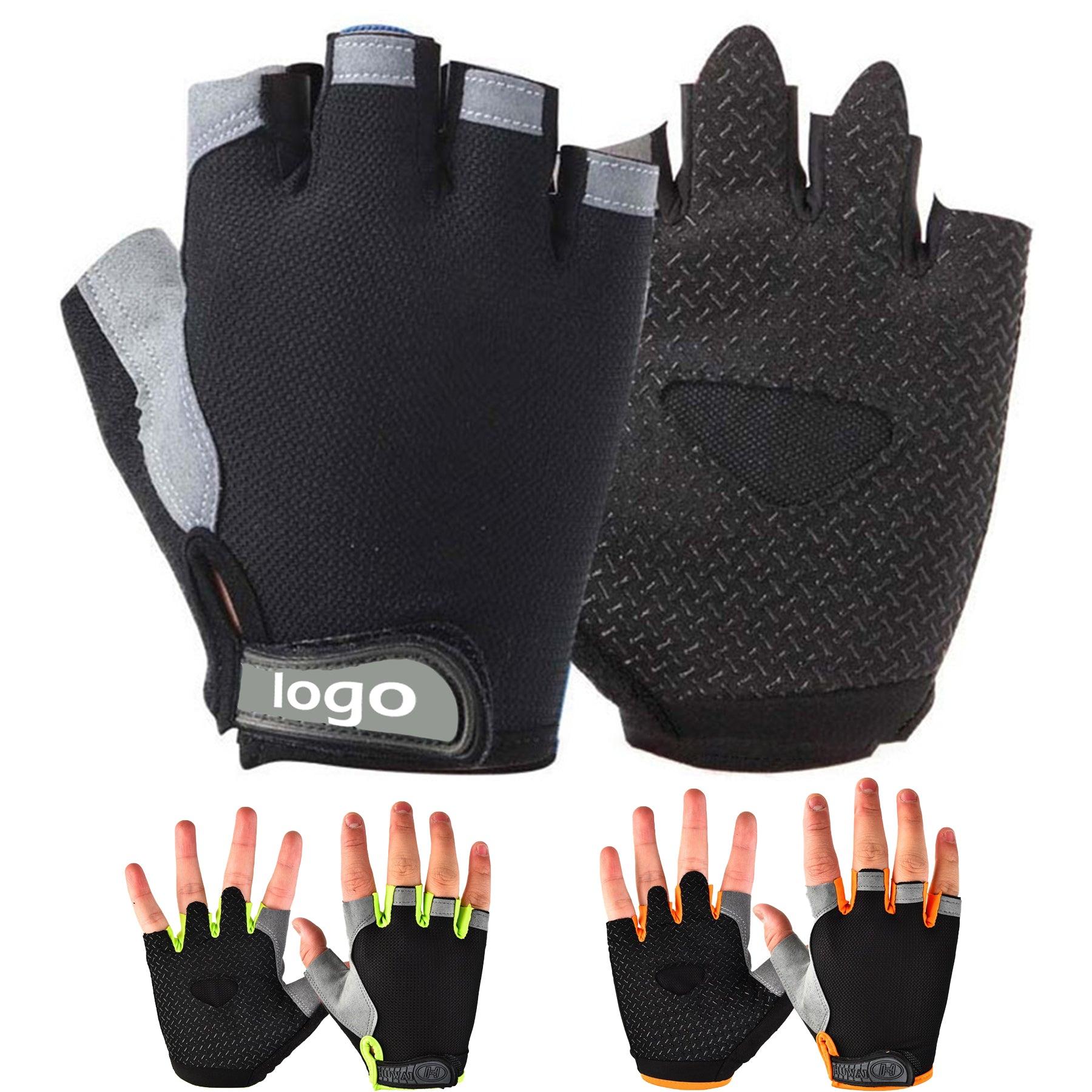 Half Finger Mesh Gloves
