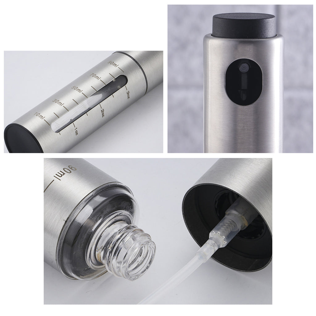Stainless Steel Oil Sprayer Pump Bottle