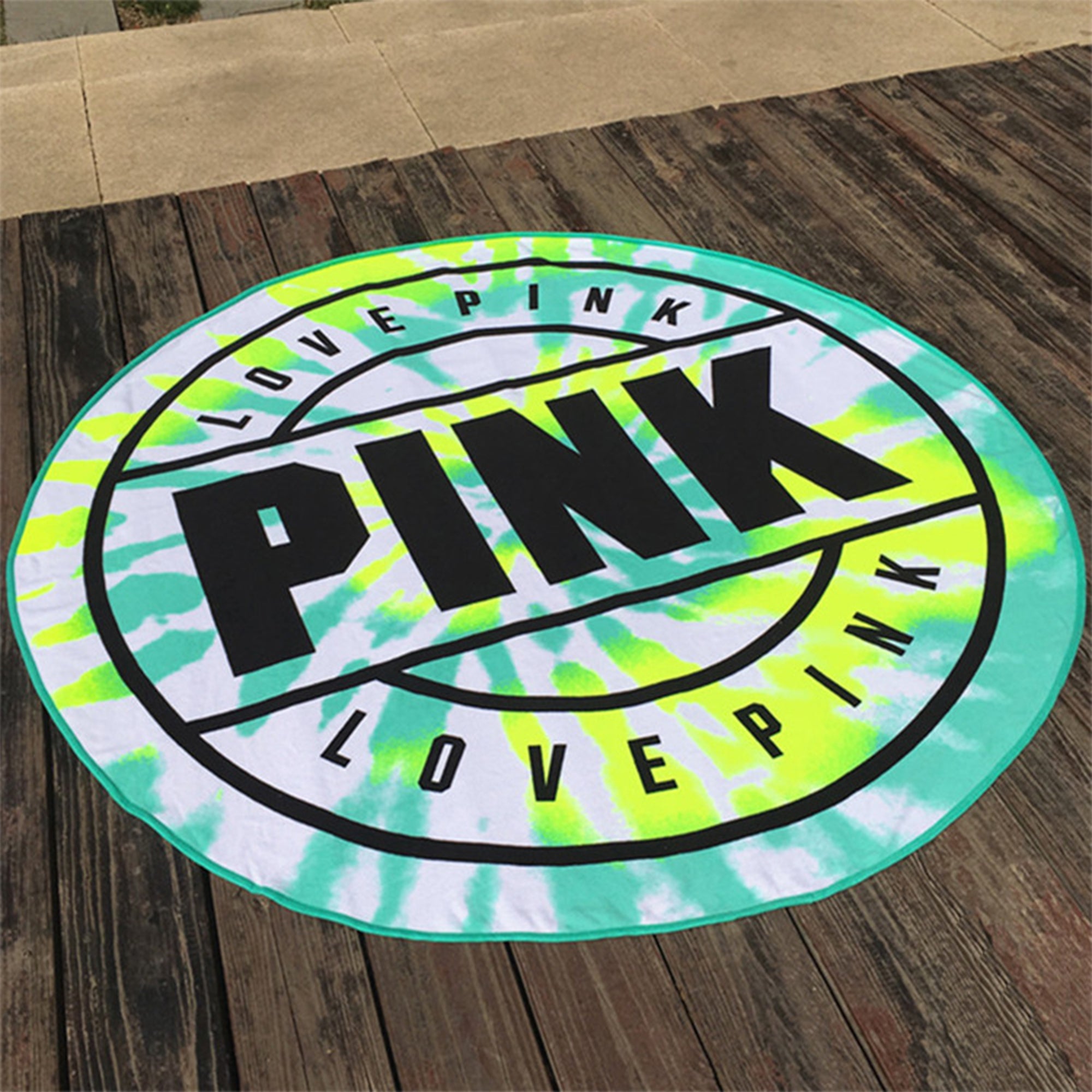 Round Beach Blanket