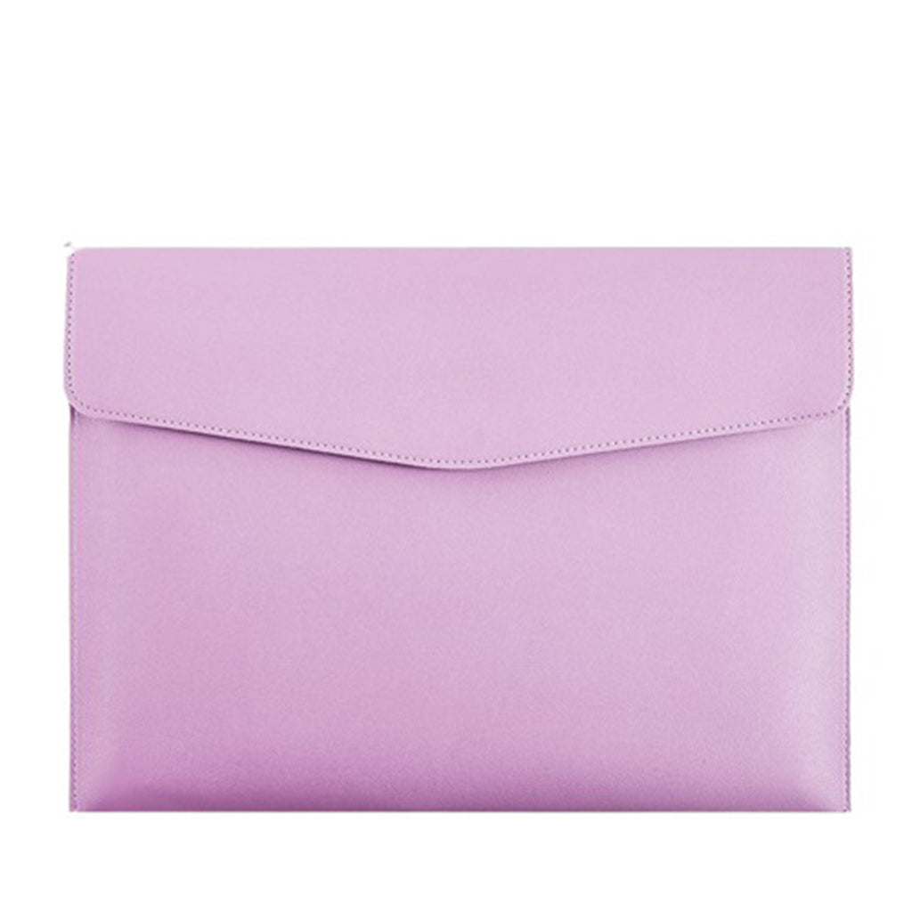 PU Leather A4 Magnetic Buckle File Bag