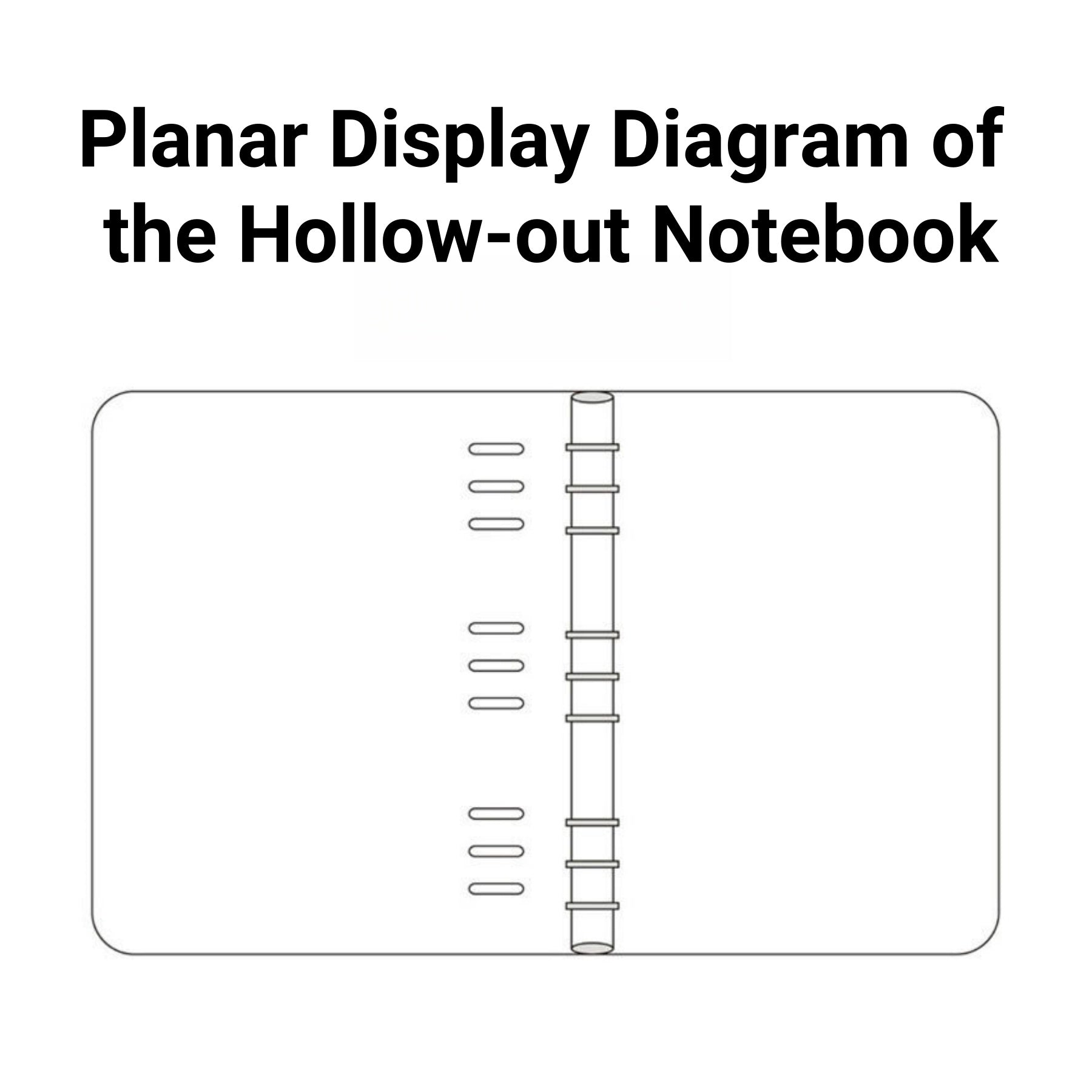 A5 Loose-Leaf Meeting Recording Notebook