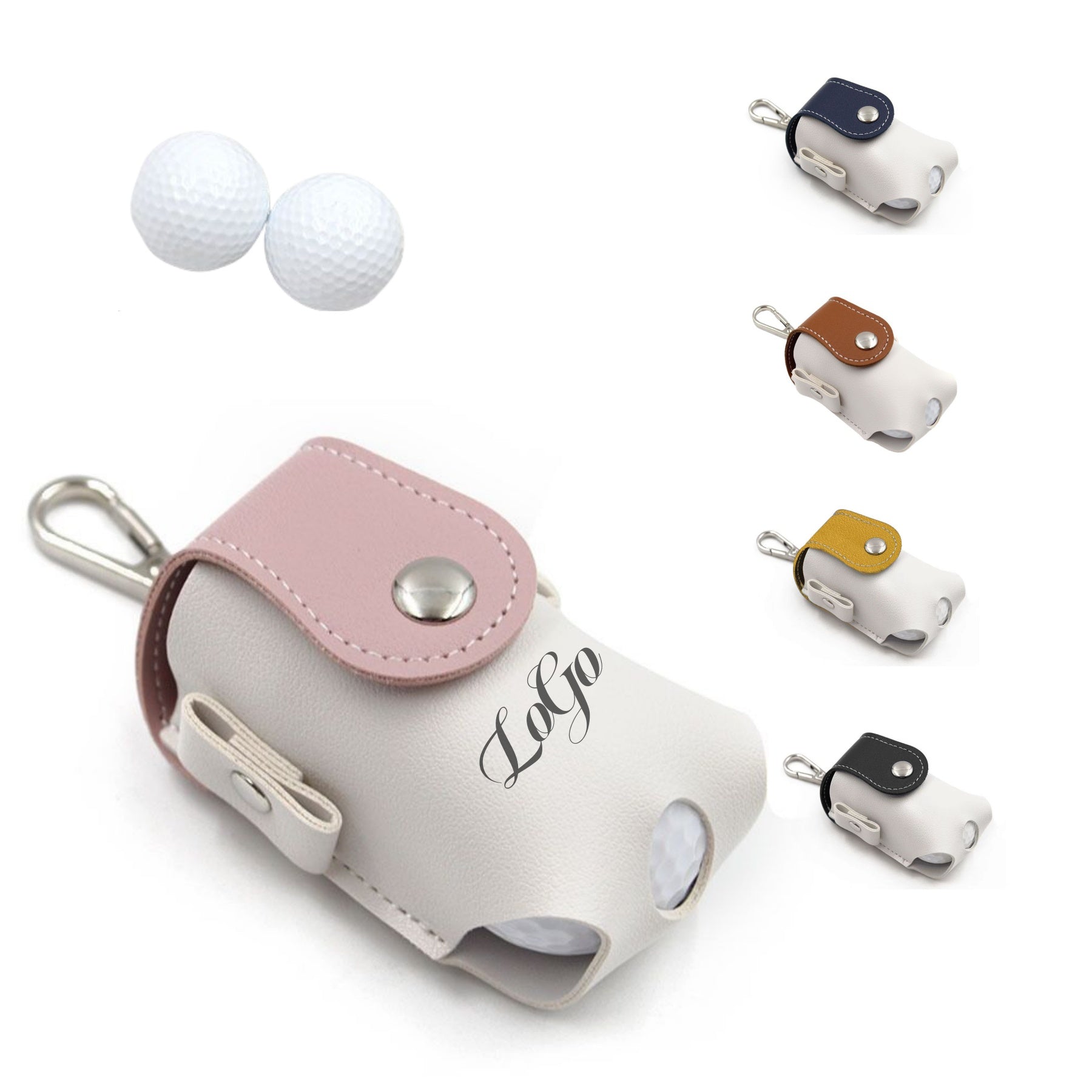 Color Golf Waist Keychain