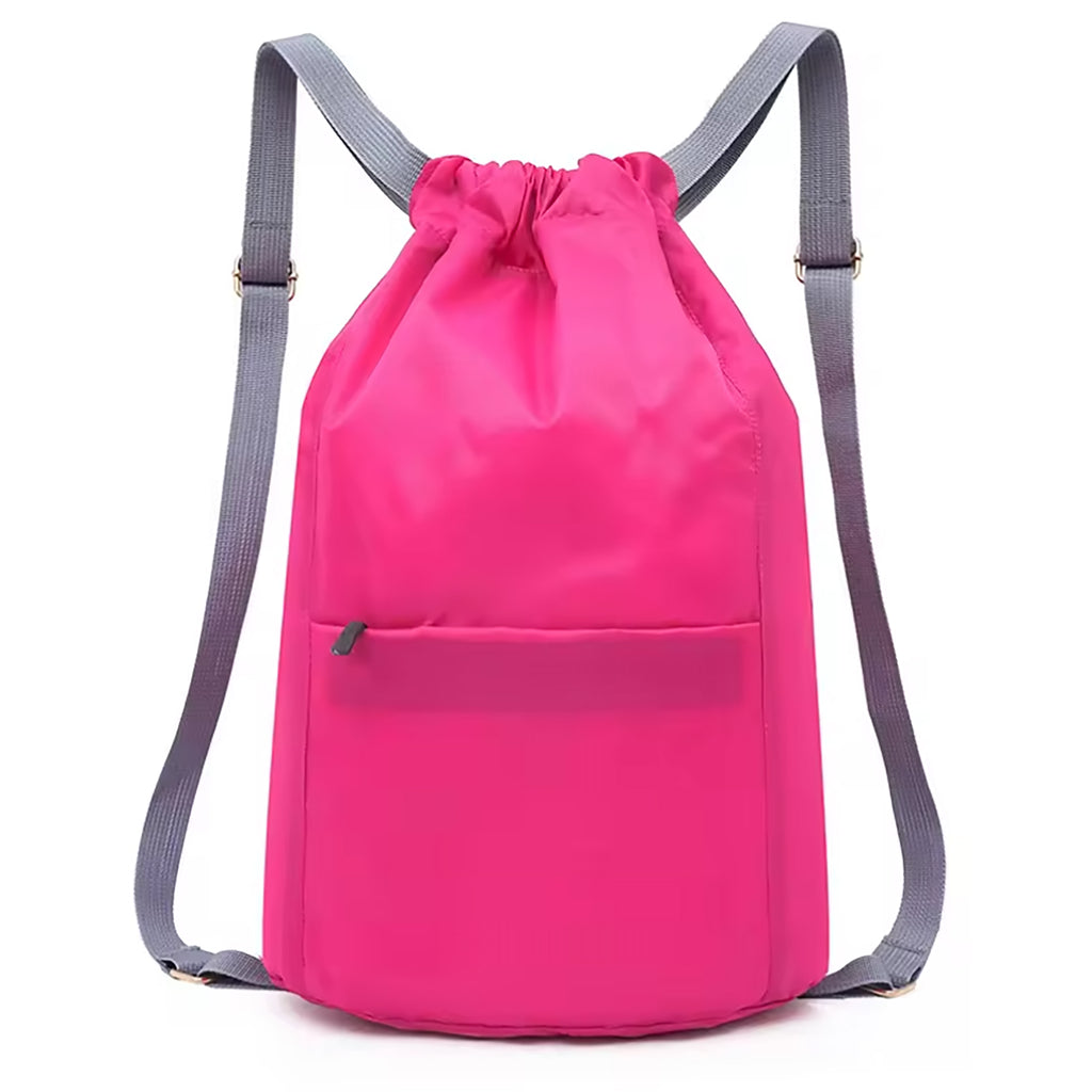 Drawstring Waterproof Gym Backpack Bag