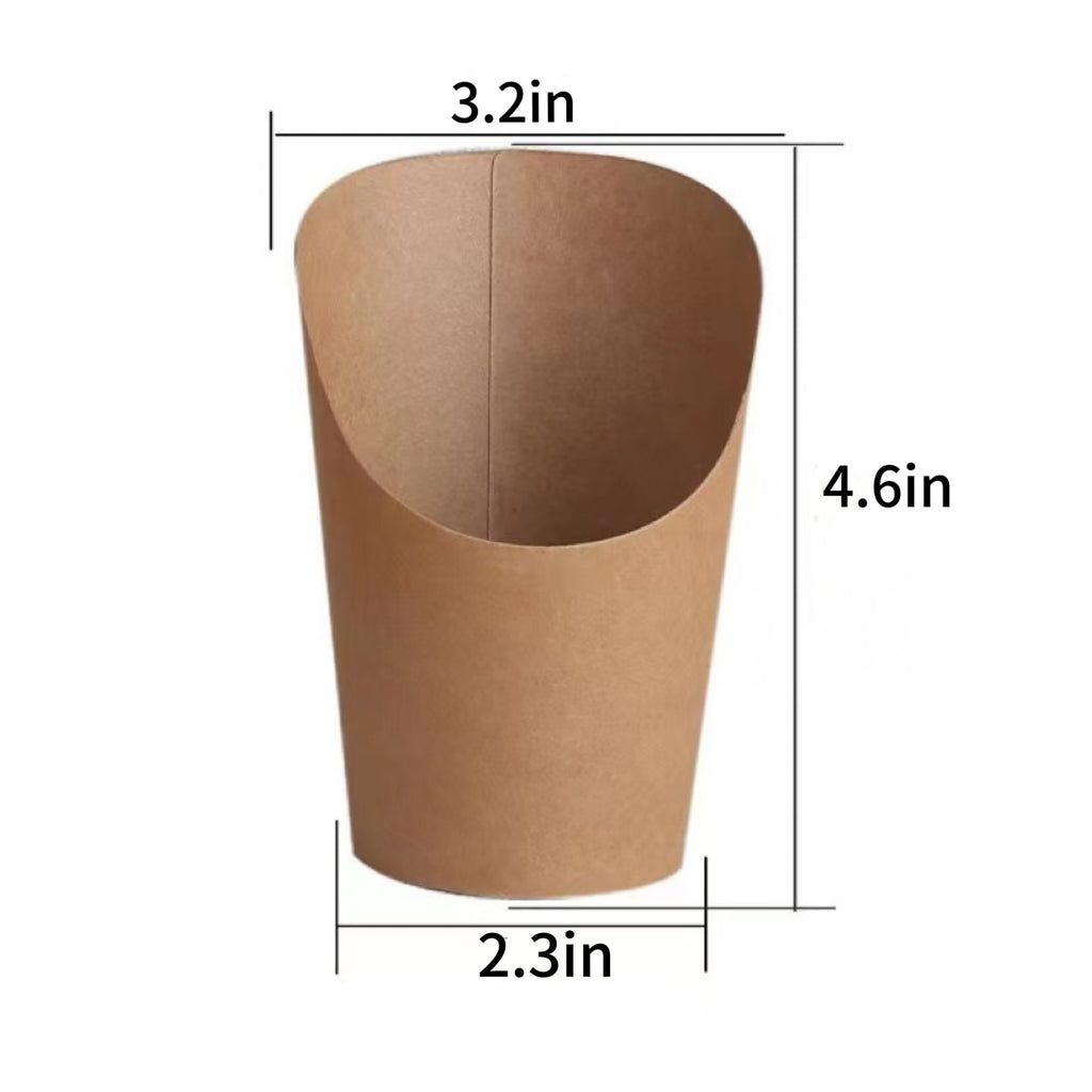 14 OZ Disposable French Fry Cup
