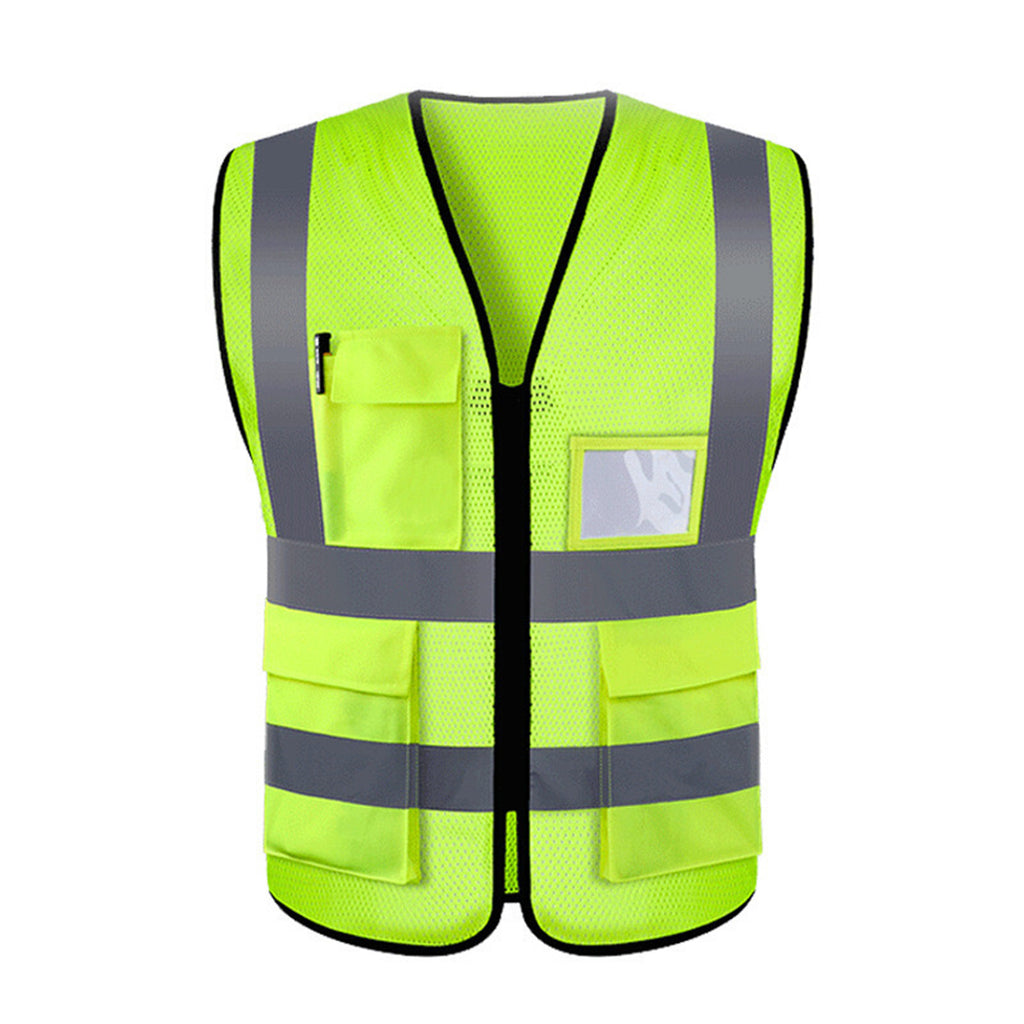 Reflective Vest Safety Warning
