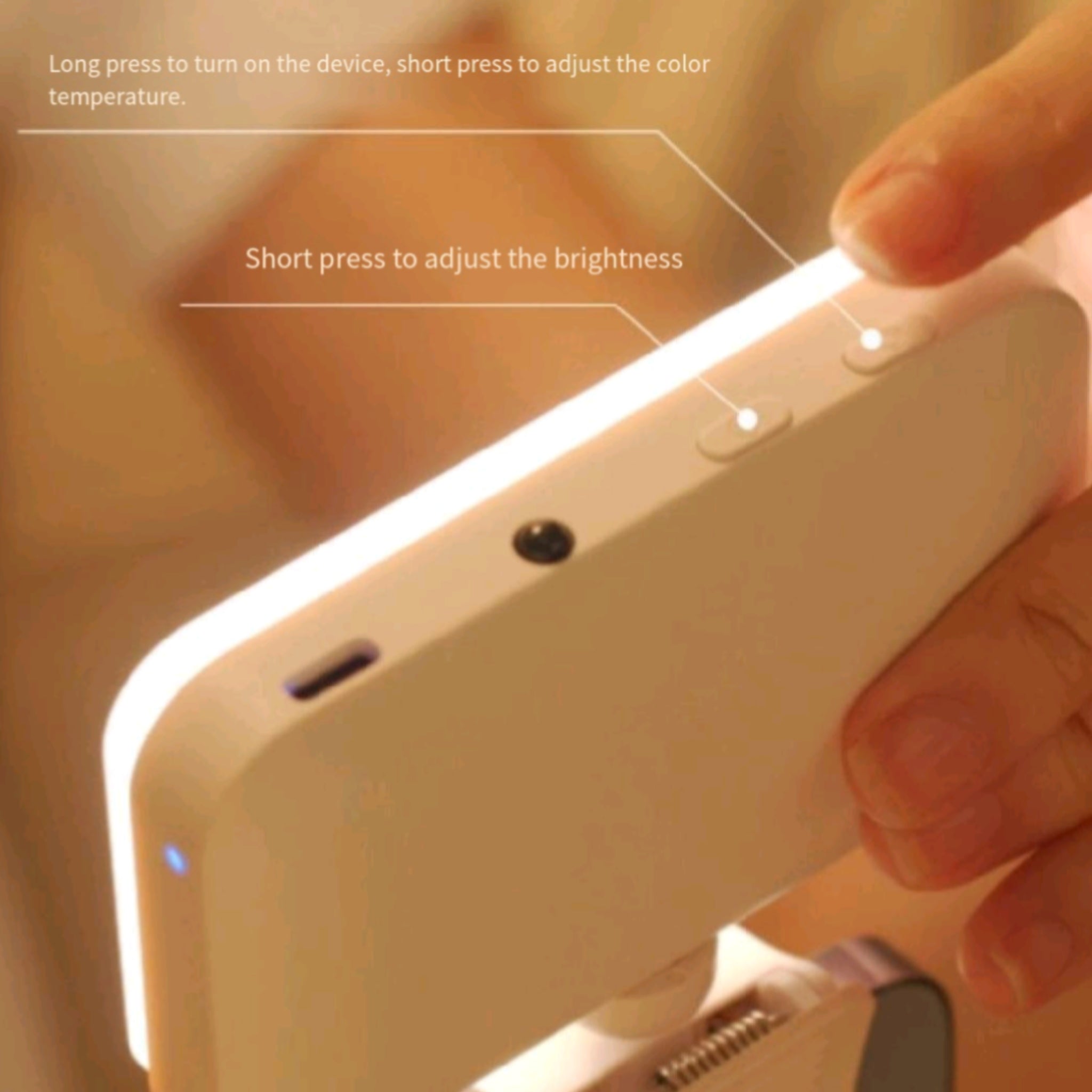 Portable Smart Phone Selfie Light 3 Color Modes TikTok