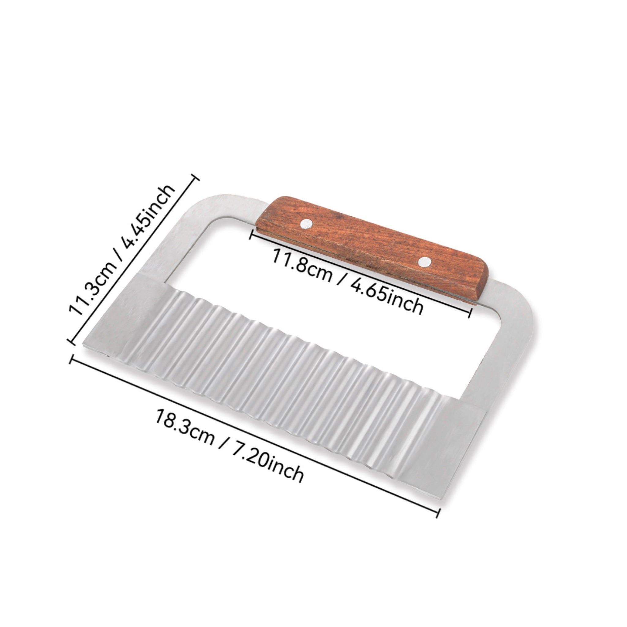Stainless Steel Crinkle Cutter