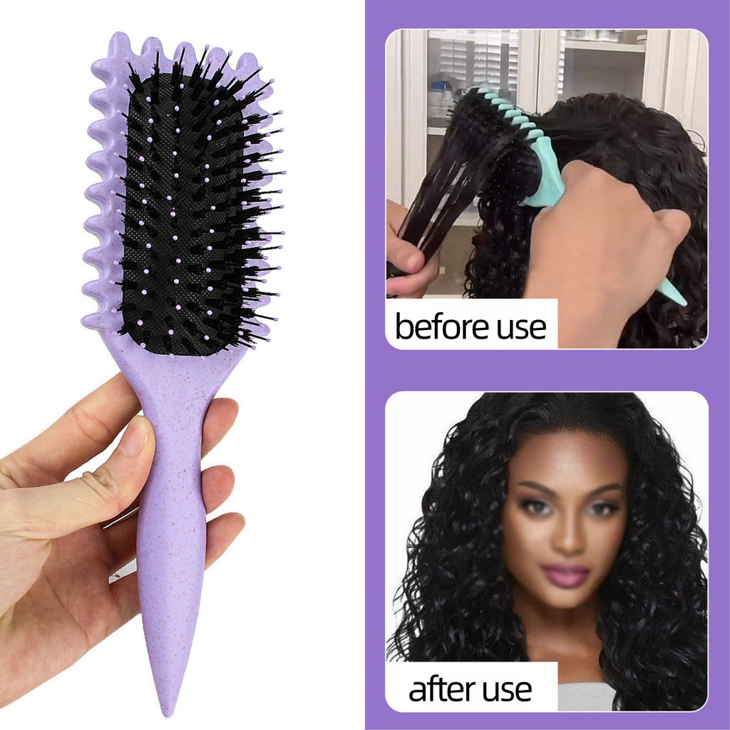 Curl Define styling BounceBrush Comb