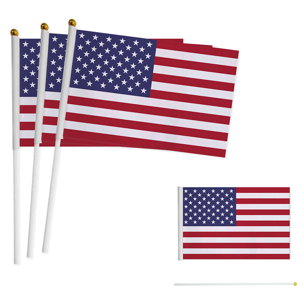 Hand-Crank Cheering Mini Flag