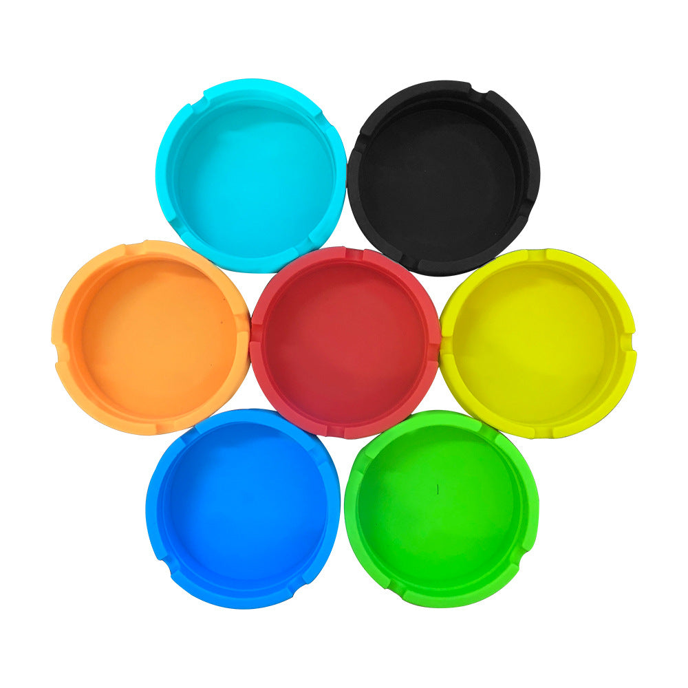 Round Silicone Ashtray