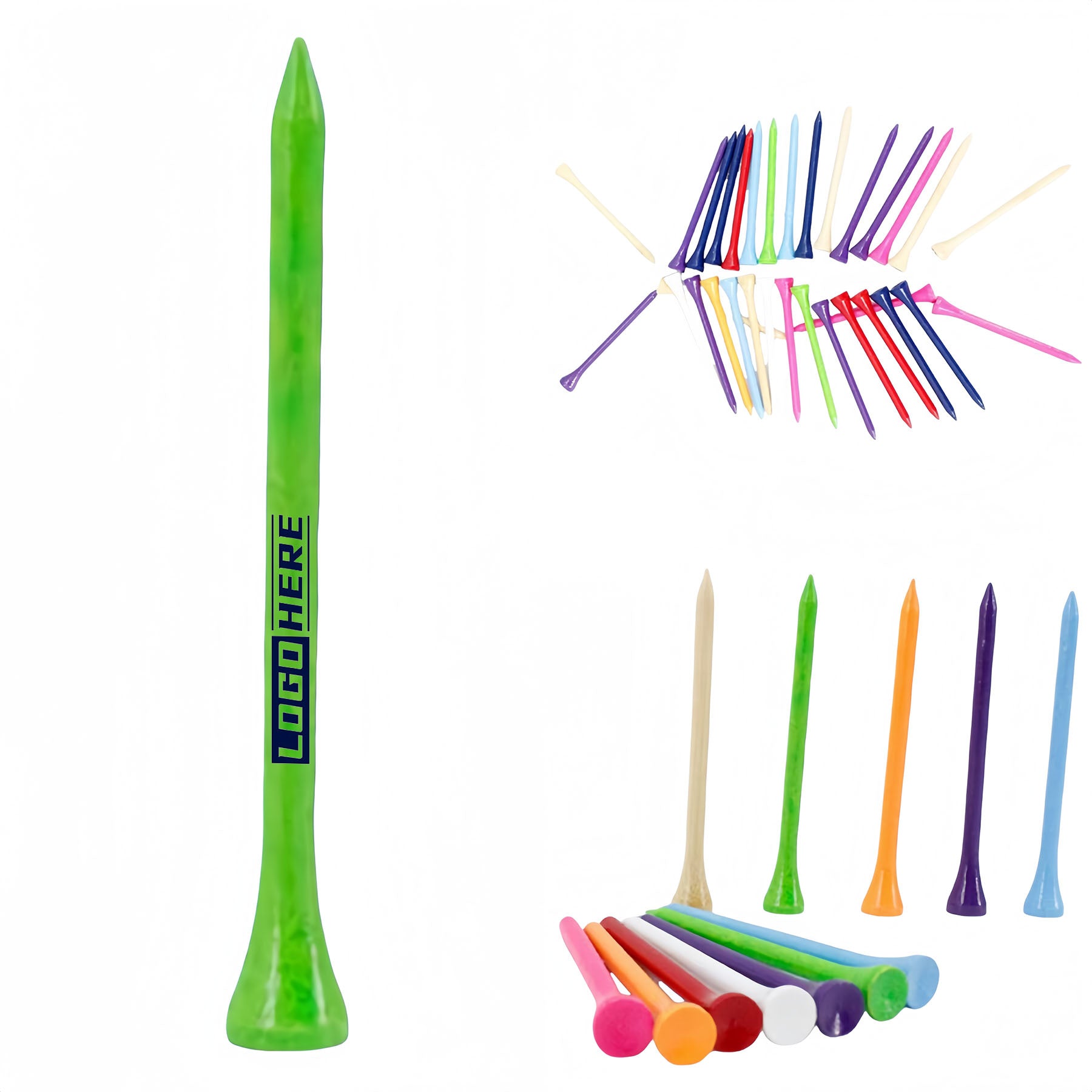 Colorful Golf Tee