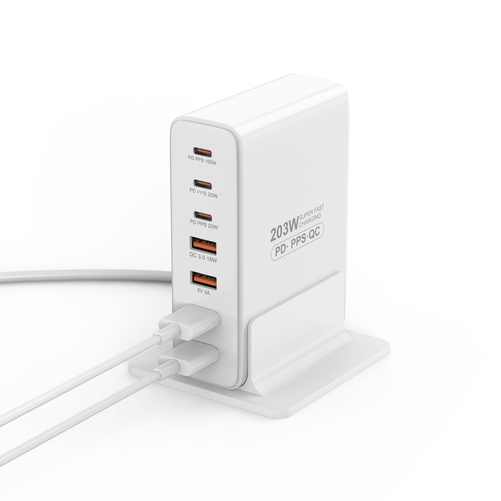 200W Fast Charging Multi-Port Charger