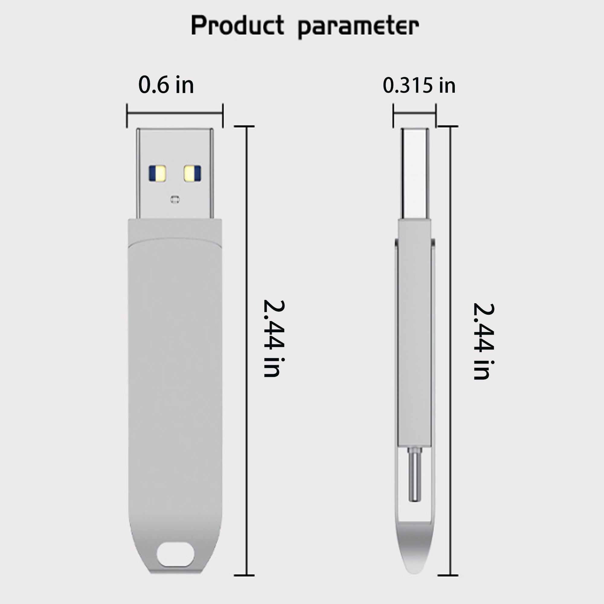 Flash Drive 64Gb Usb Type C Both 2 1 Tech - 2 In 1 Drive