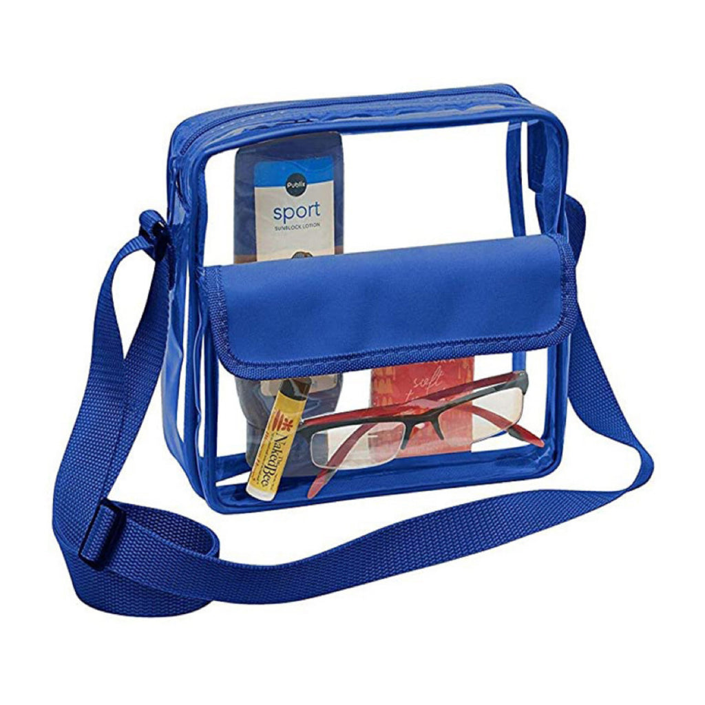 Clear PVC Crossbody Shoulder Bag