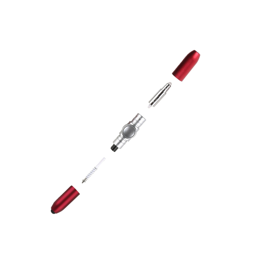 Fingertip Gyro Ball Point Pen With LED light