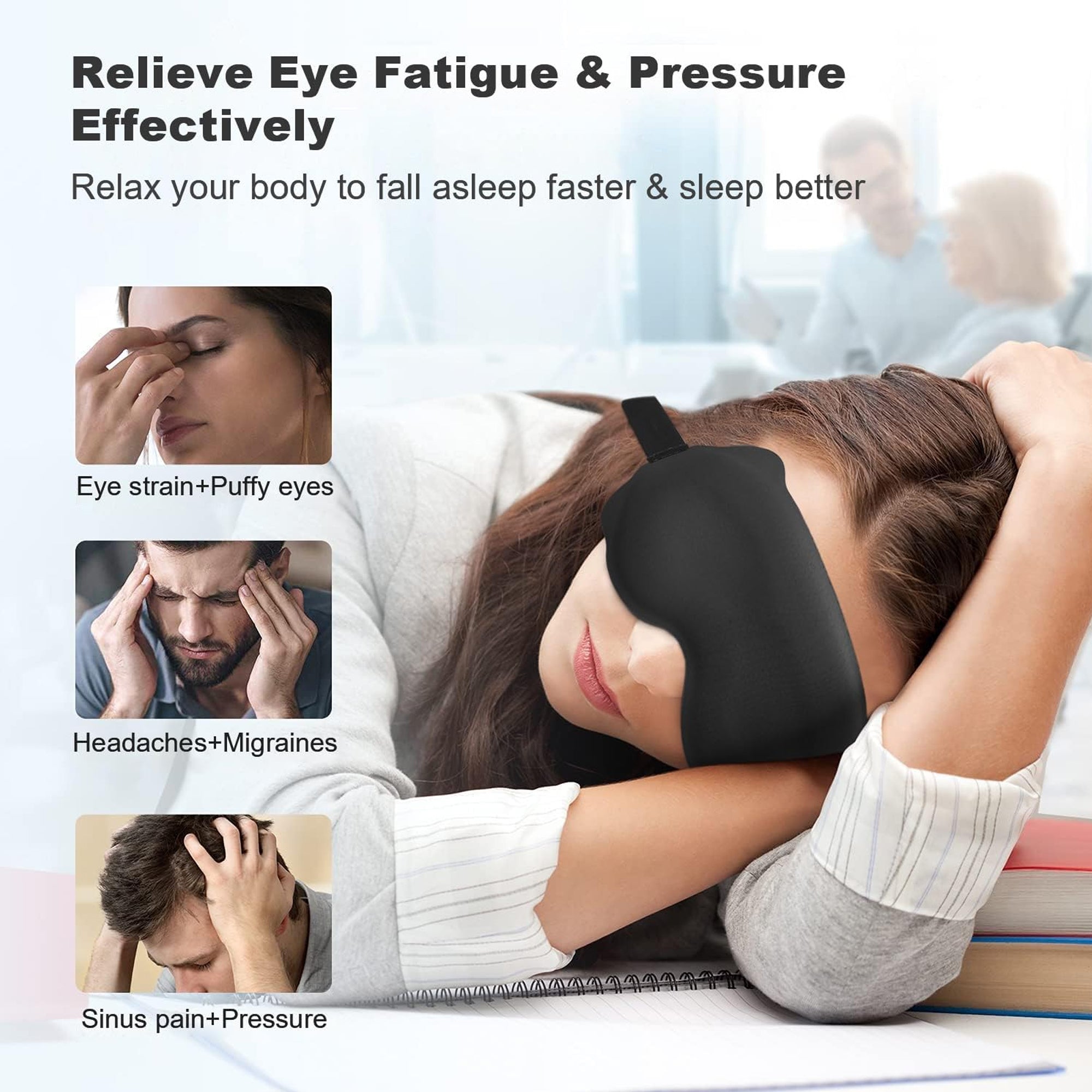 3D Stereoscopic Sleep Eye Mask