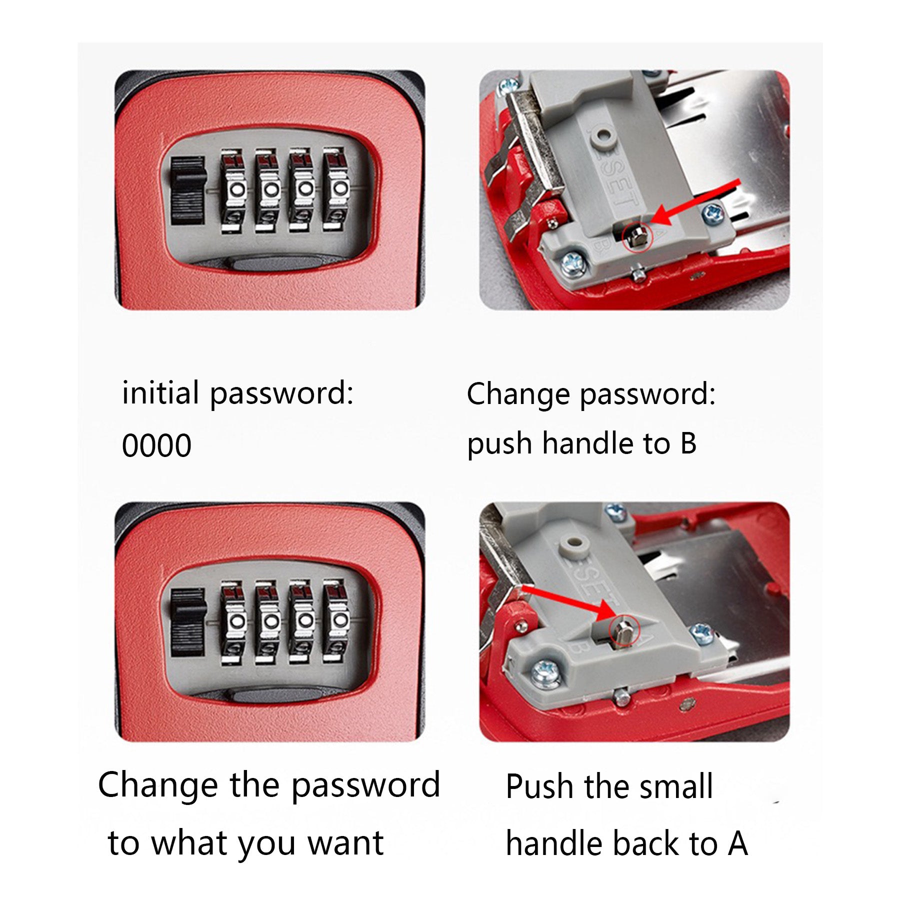 Full Metal Combination Keyed Locks