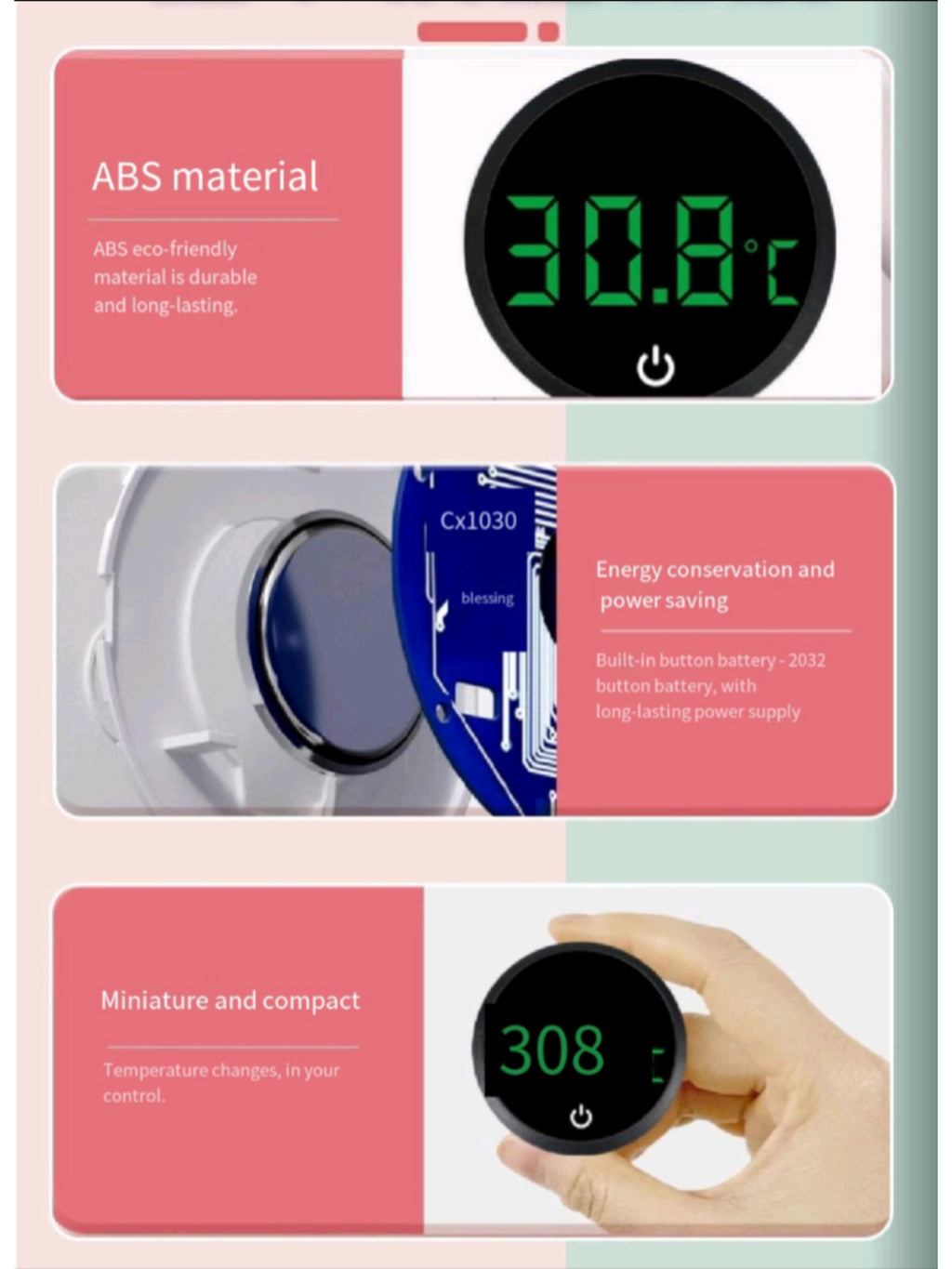 High Accuracy Digital Aquarium Thermometer
