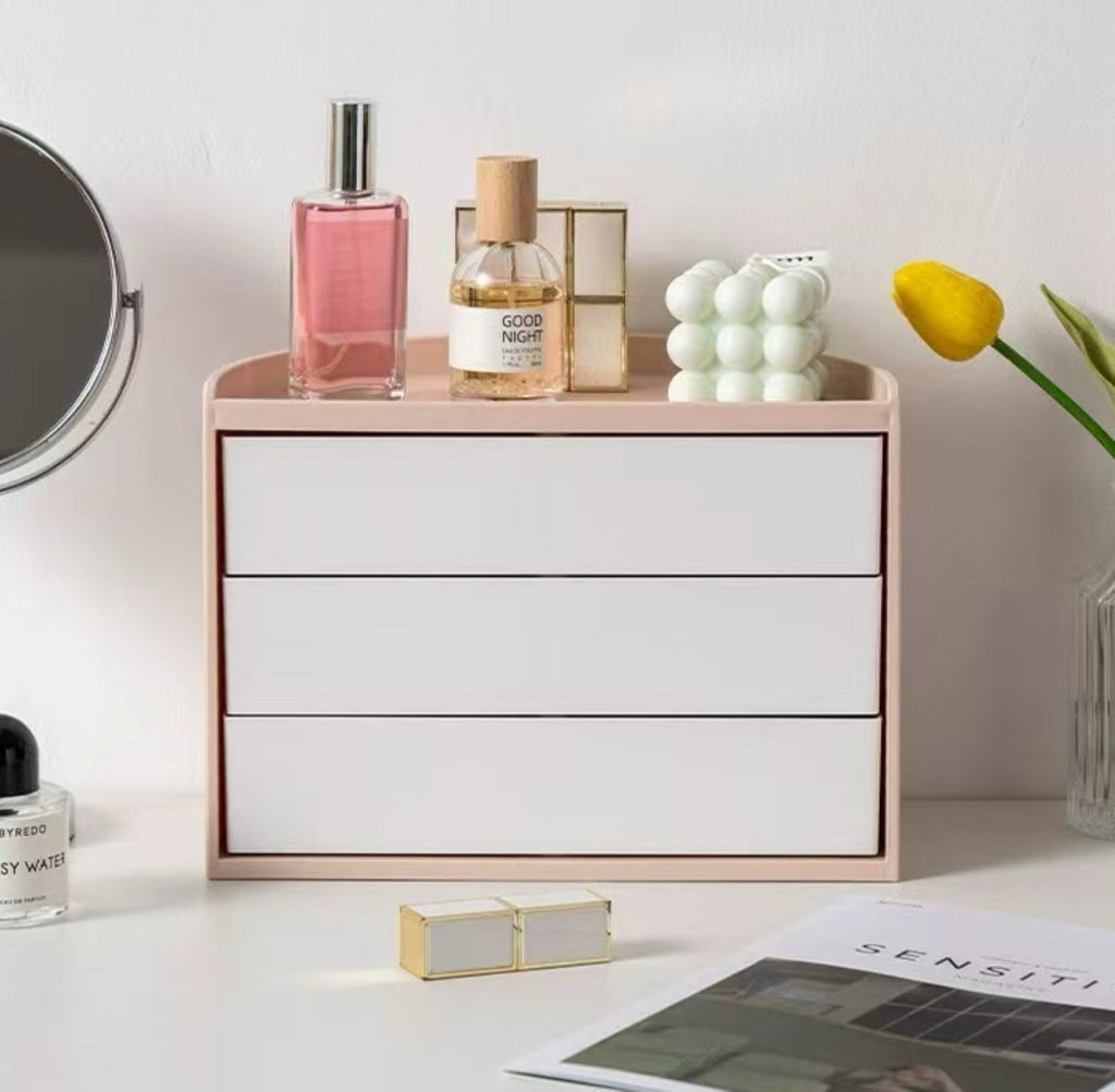 Rotatable Multi-functional Cosmetic Storage Box