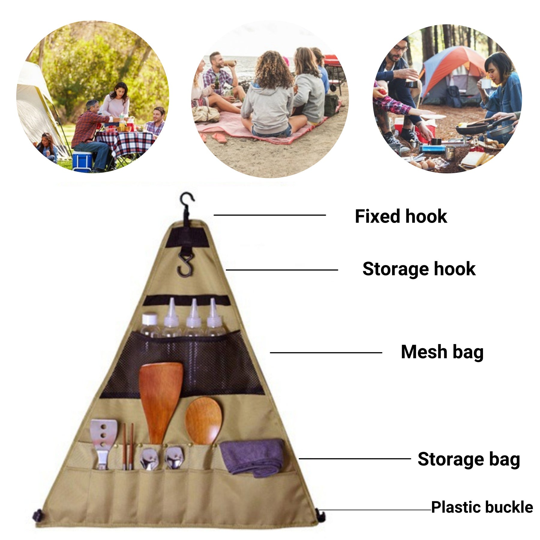 Outdoor Cookware Storage Bag