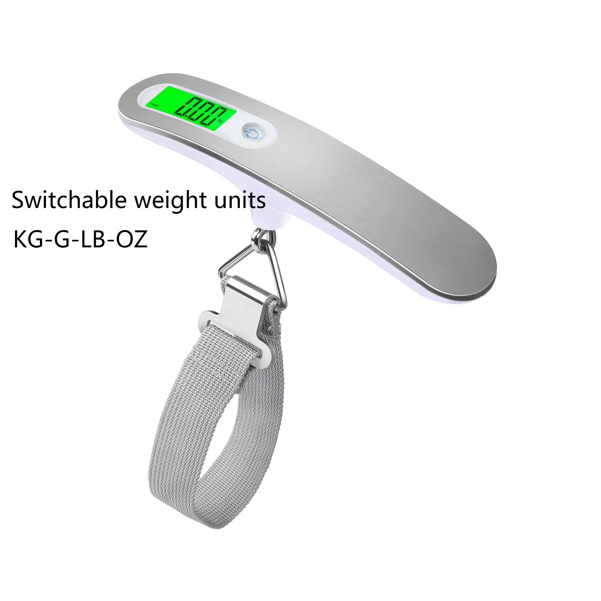 Digital Travel Scale For Luggage Weight 110Lb 50Kg Capacity
