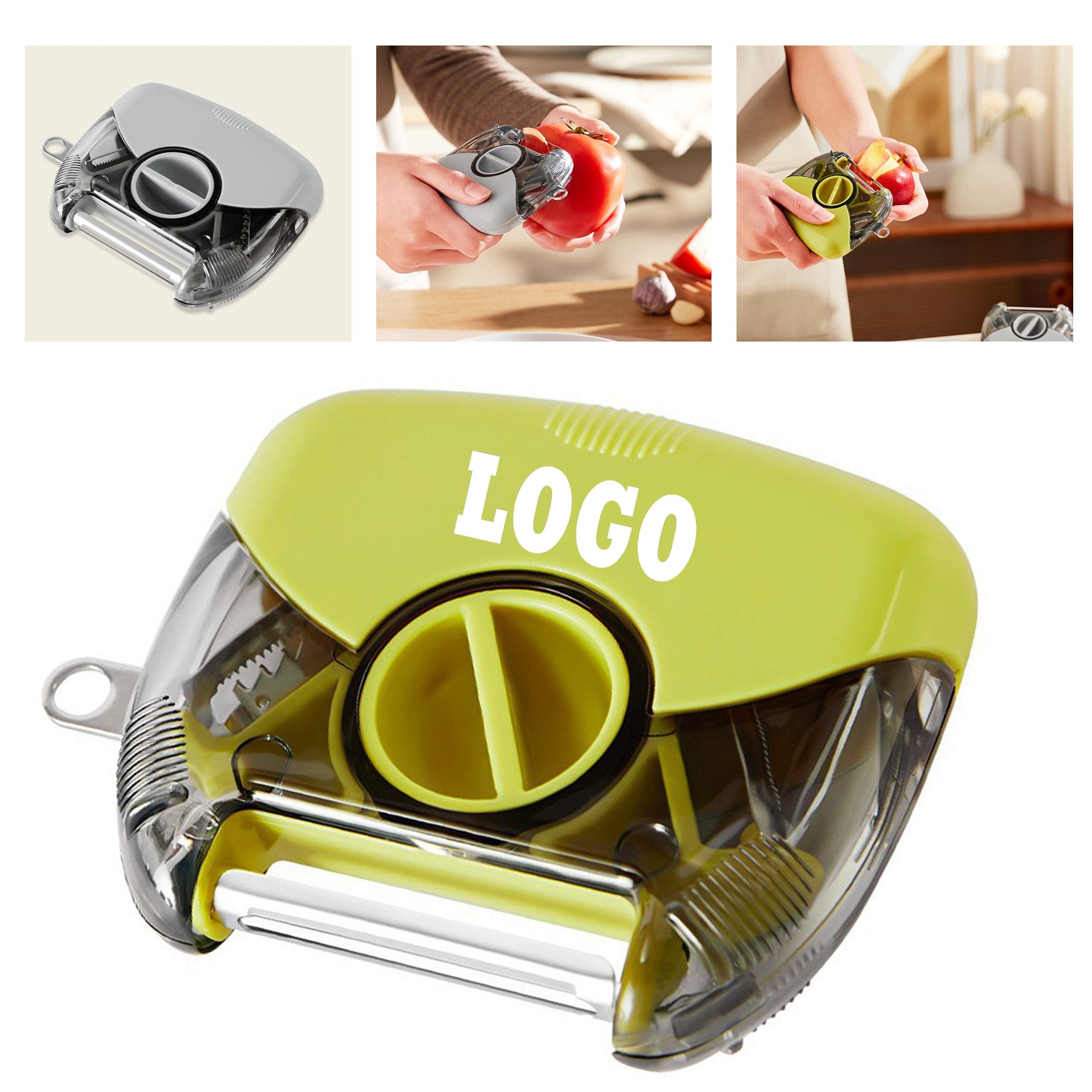 Three-In-One Kitchen Peeler