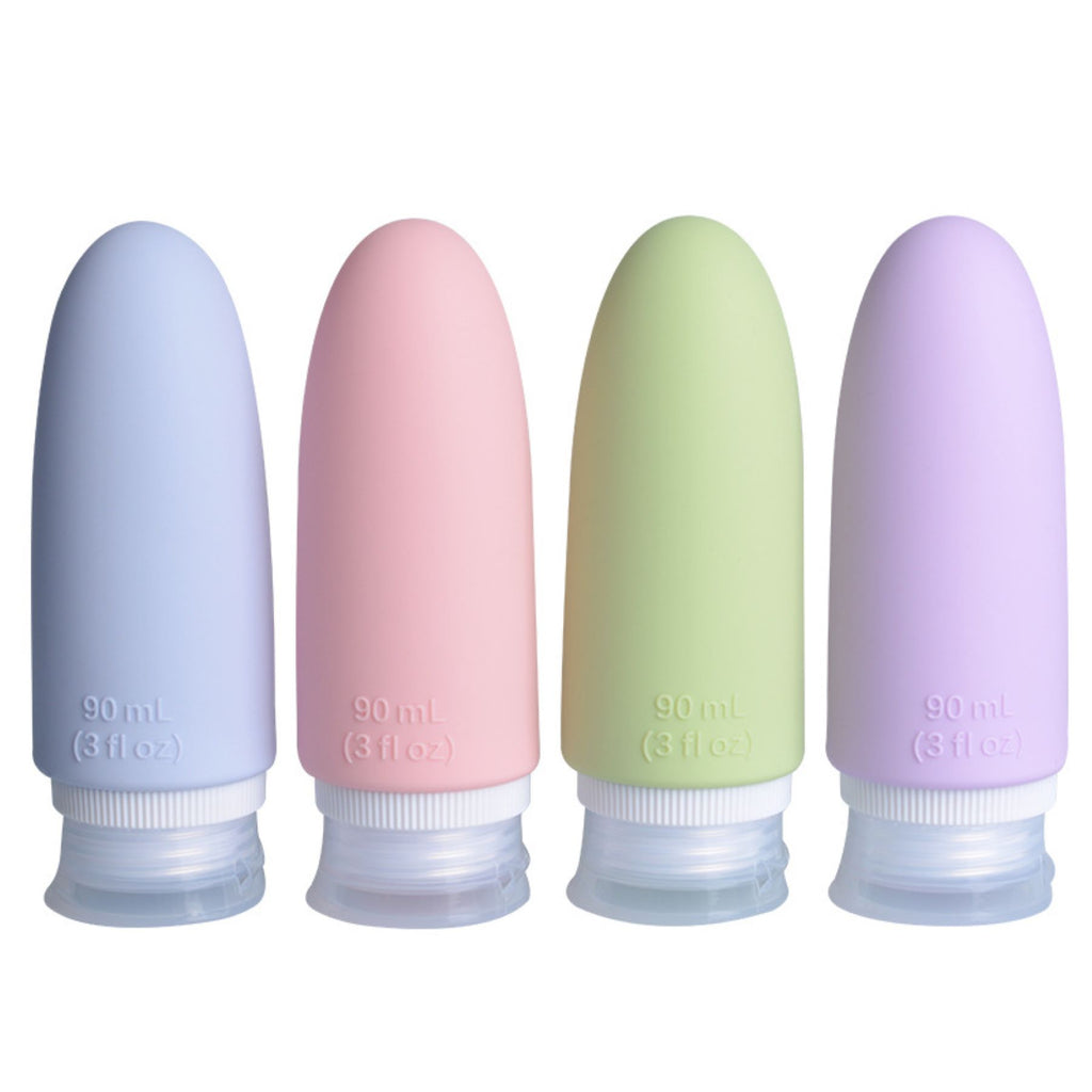 3 Oz Silicone Travel Dispensing Bottles