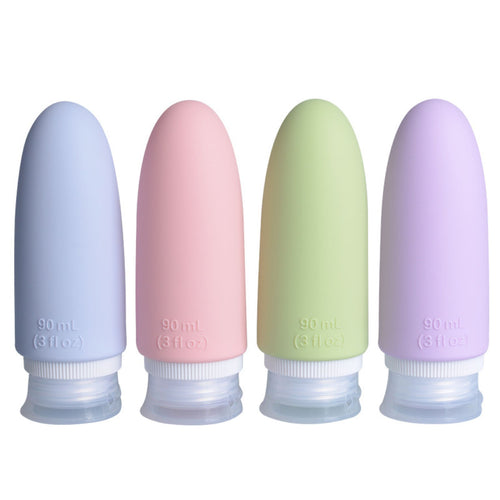 3 Oz Silicone Travel Dispensing Bottles