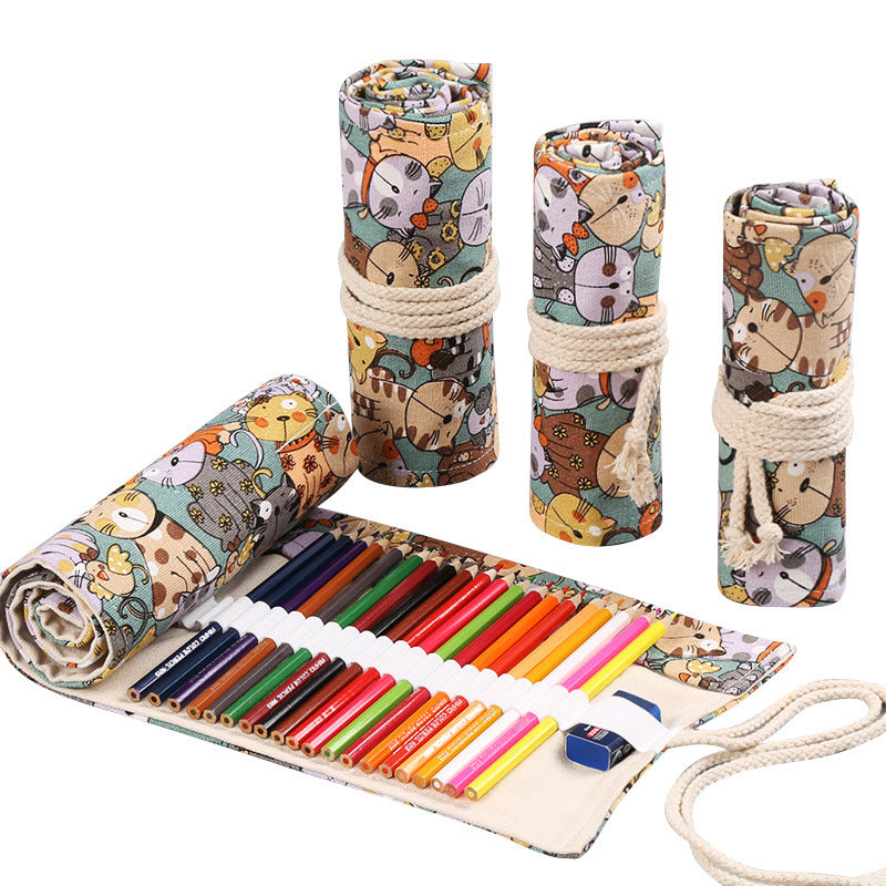 Natural Canvas Roll Large Artist Sketch Tools