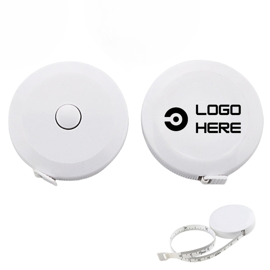 Automatic Retractable Round Plastic Measuring Tape