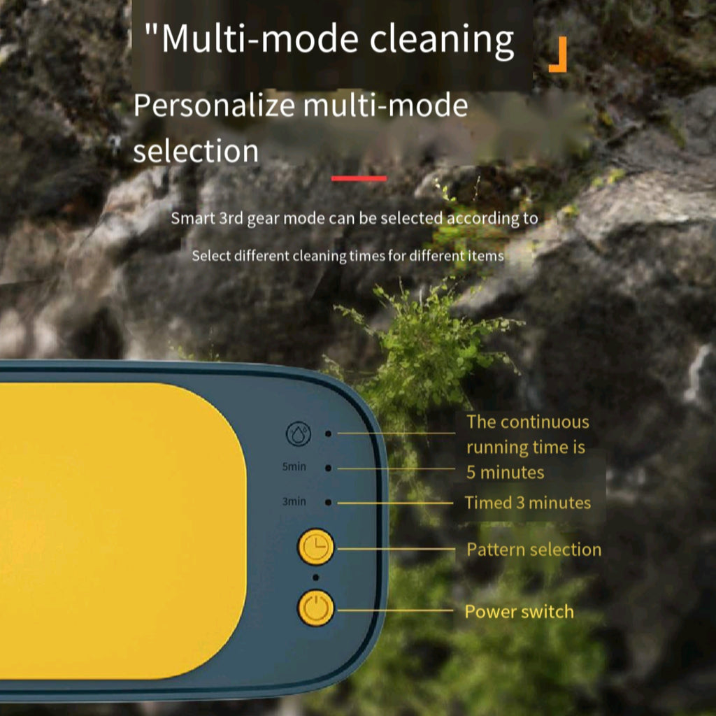 3 Mode Adjustment Glasses Cleaning Machine