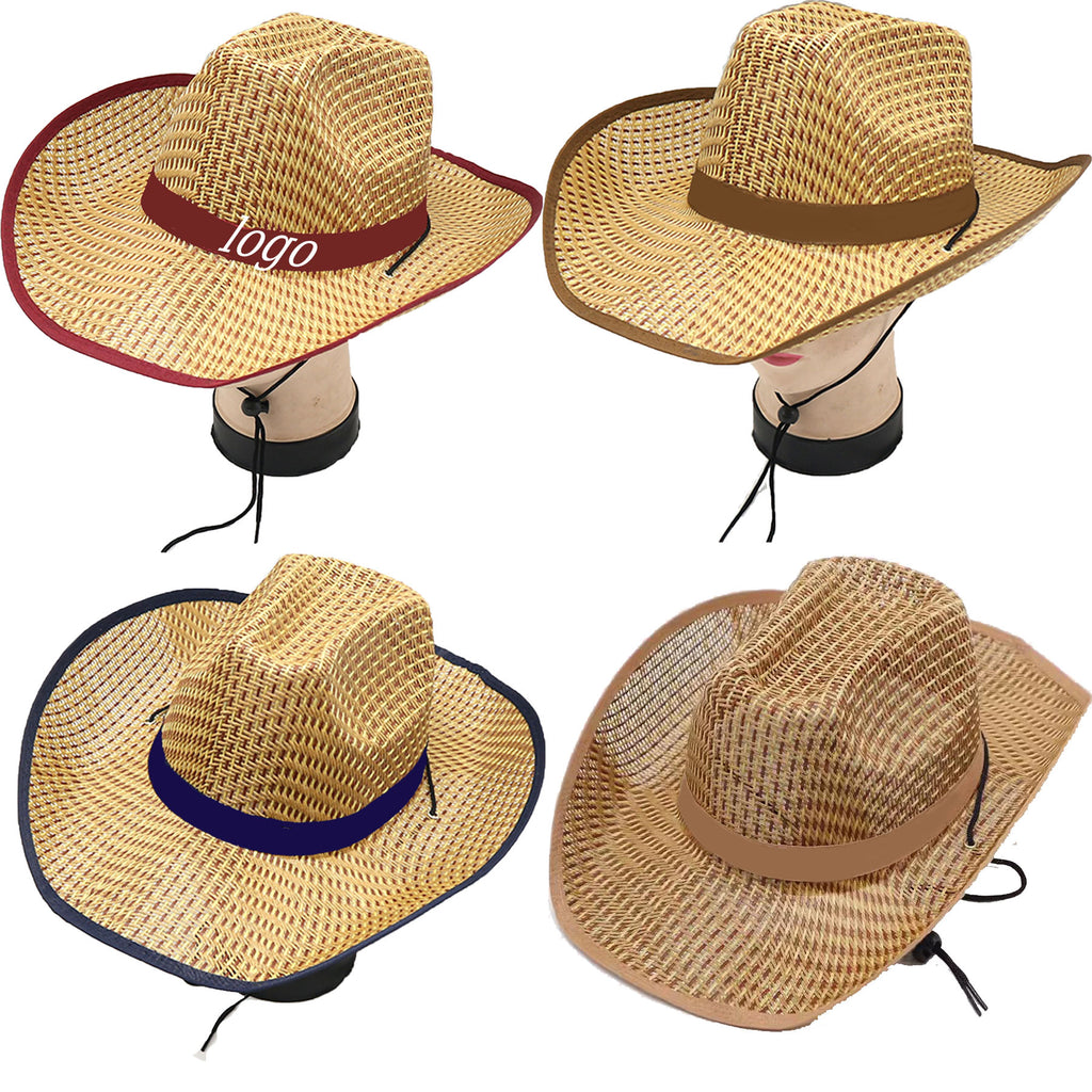 Unisex Cowboy Straw Hat