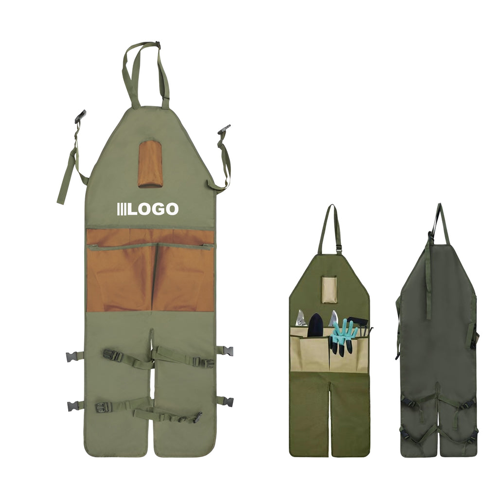 Gardening Oxford Cloth Apron With Leg Guards