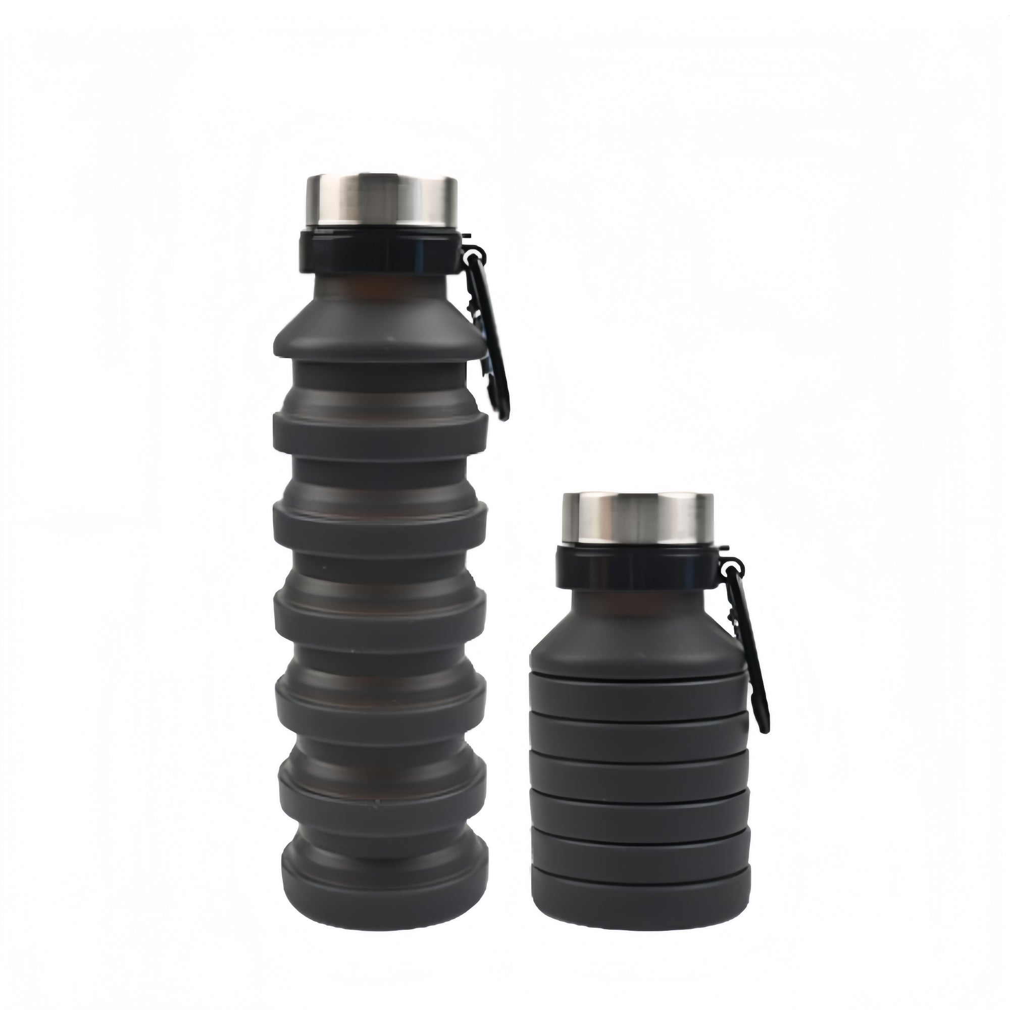 17-Ounce Silicone Collapsible Water Bottle