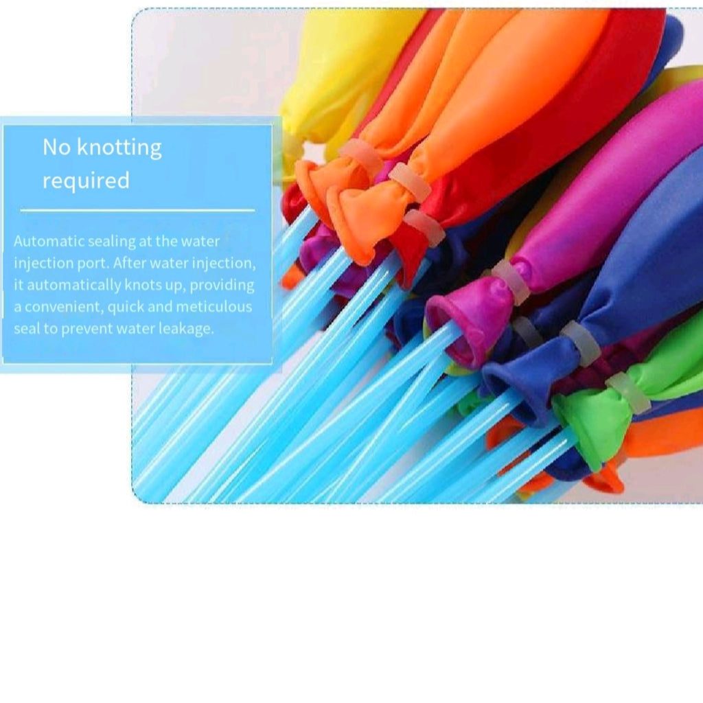 Self Sealing Water Balloons Fast Fill Splash Battle Toys