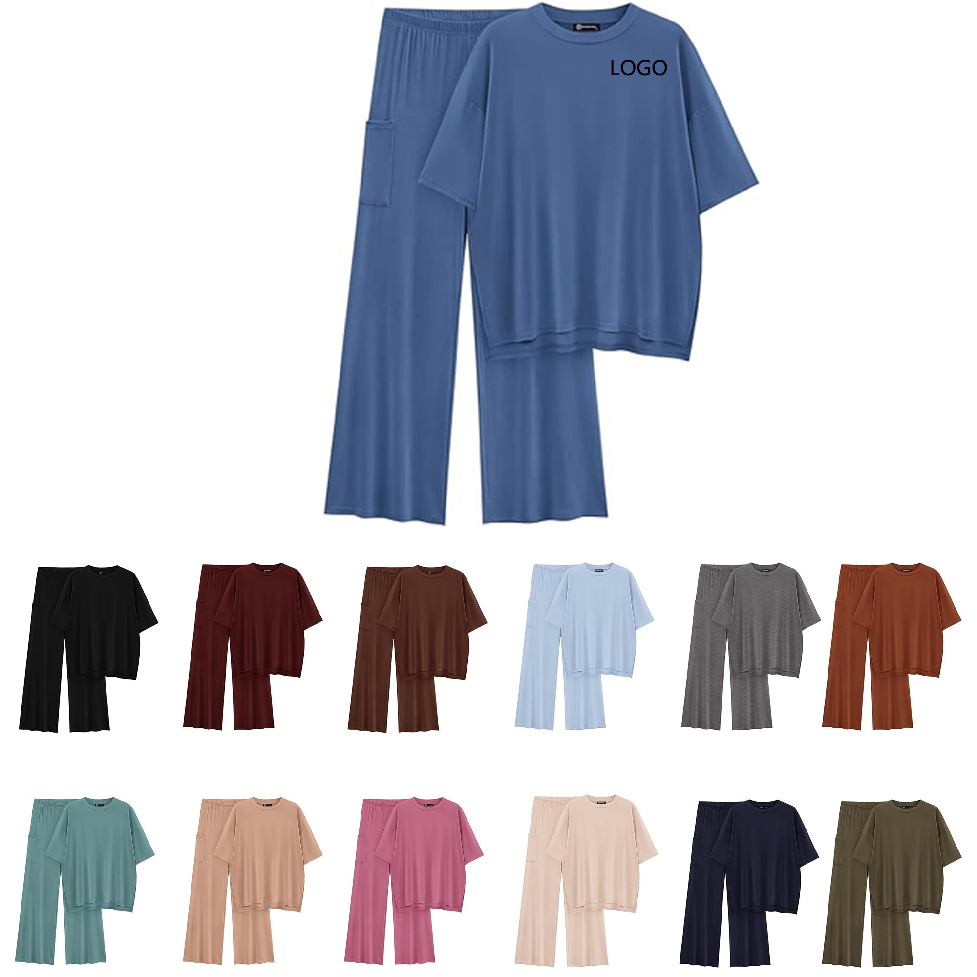 Casual Short-Sleeve Set