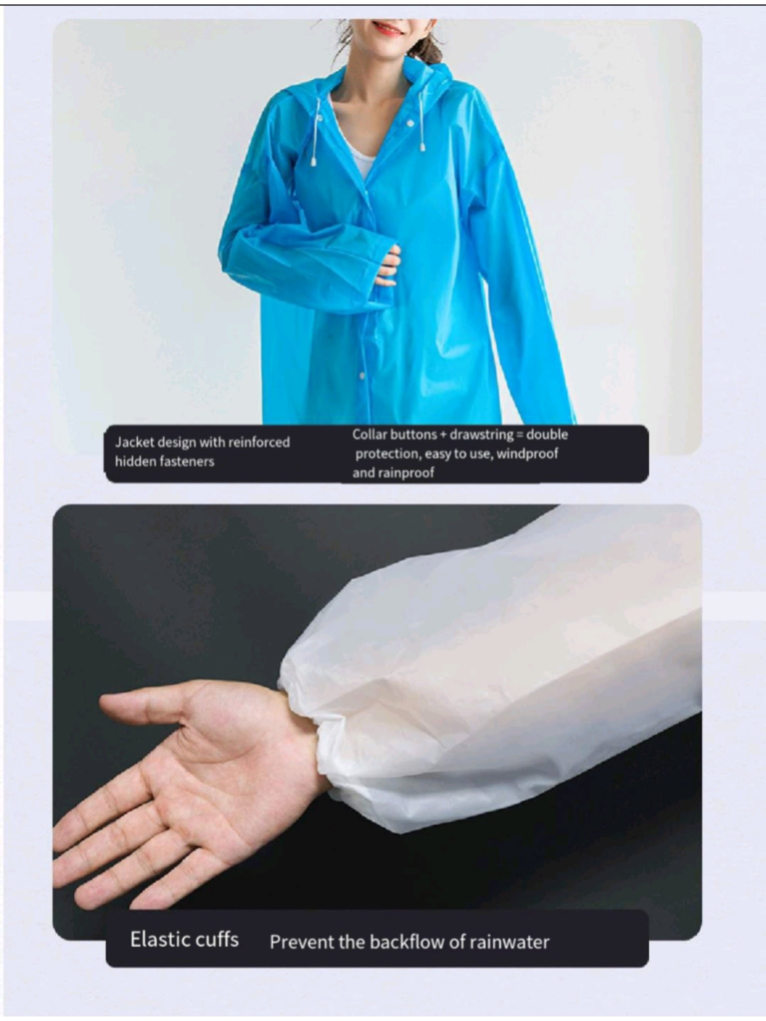 Eva Thickened Non Disposable Raincoat
