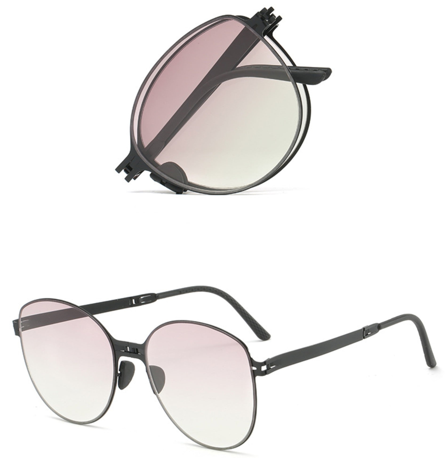 Collapsible Polarized Sunglasses W/ Case