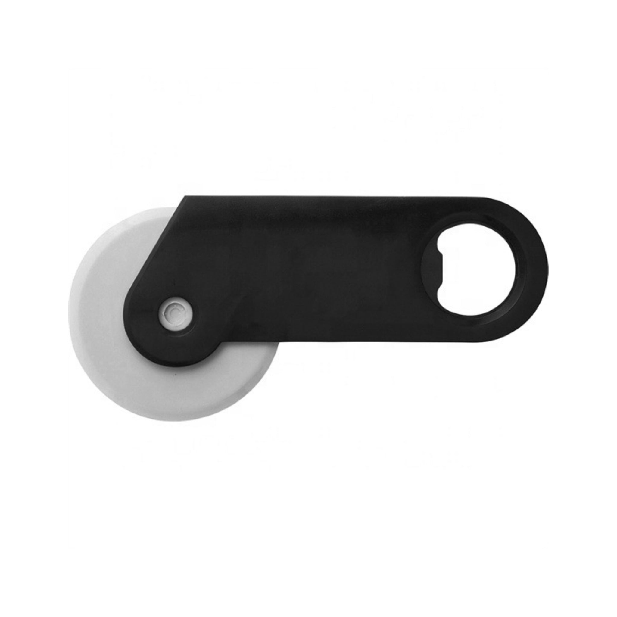 Round Bottle Opener with Pizza Cutter