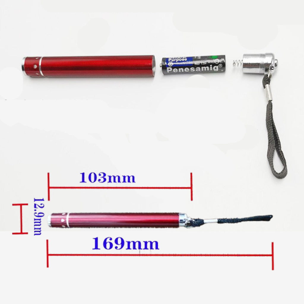 Portable Long Aluminum Tube LED Flashlight