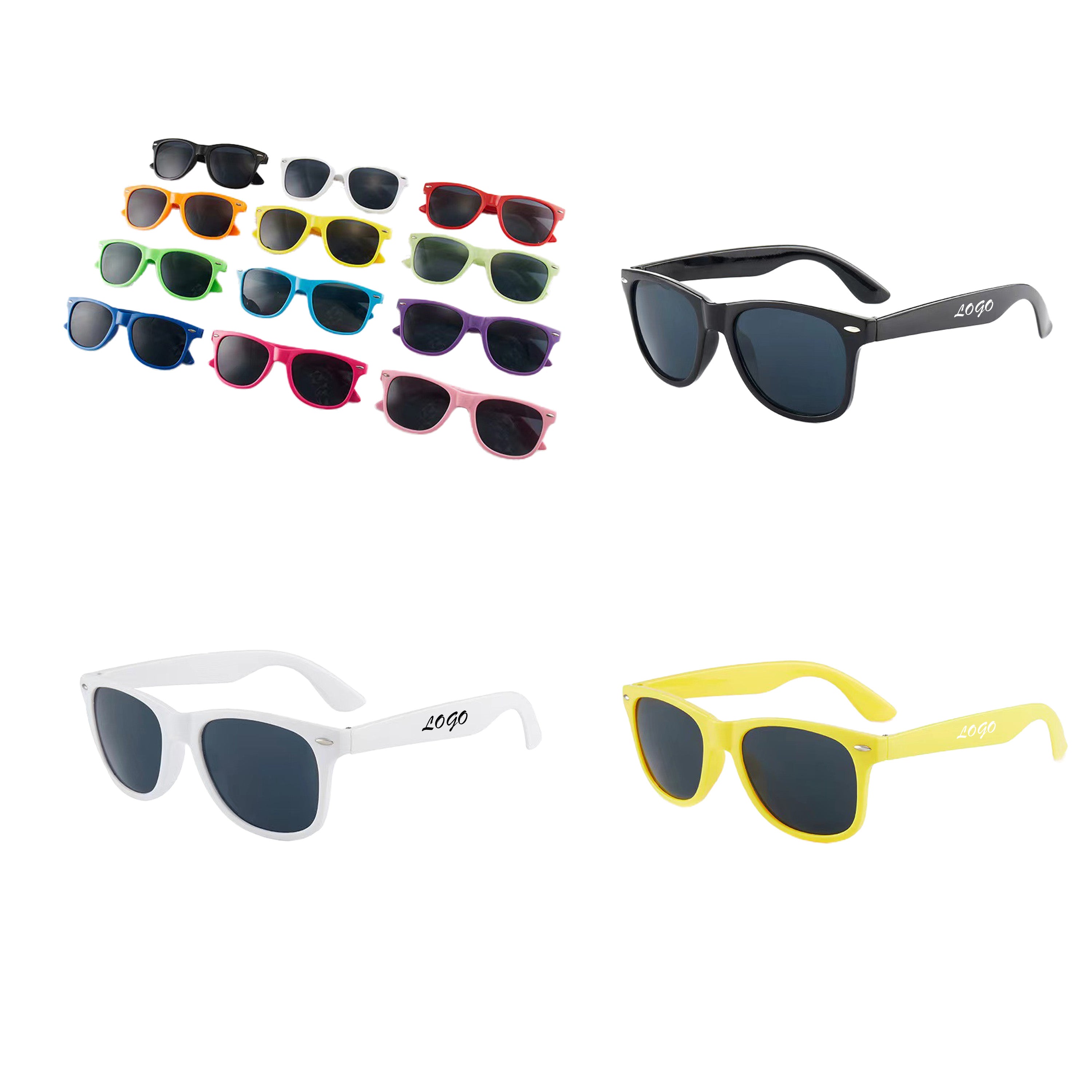 Bold And Bright Retro Sunglasses