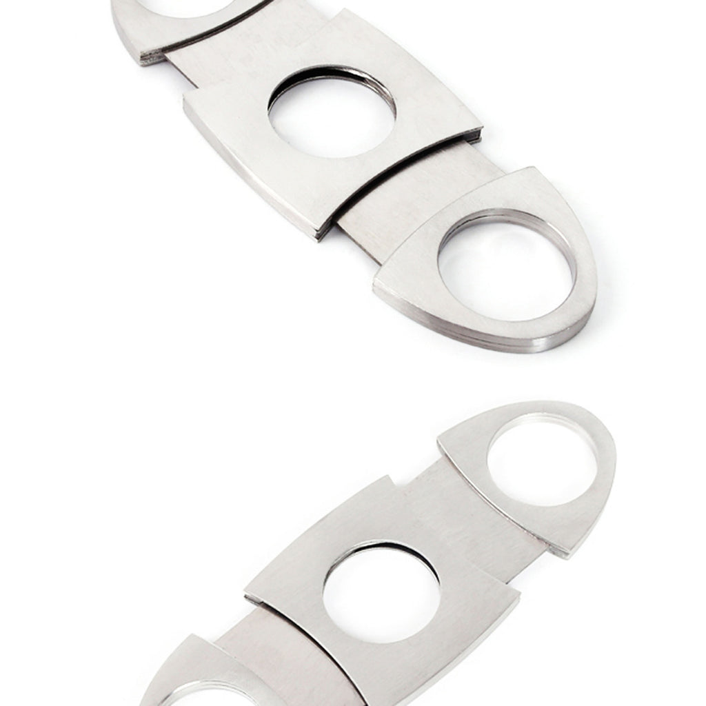 Stainless Steel Double Blade Cigar Clippers