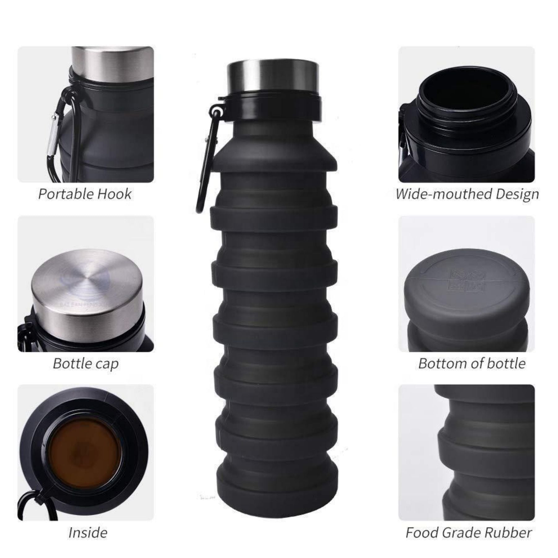 Collapsible Sports Water Bottle