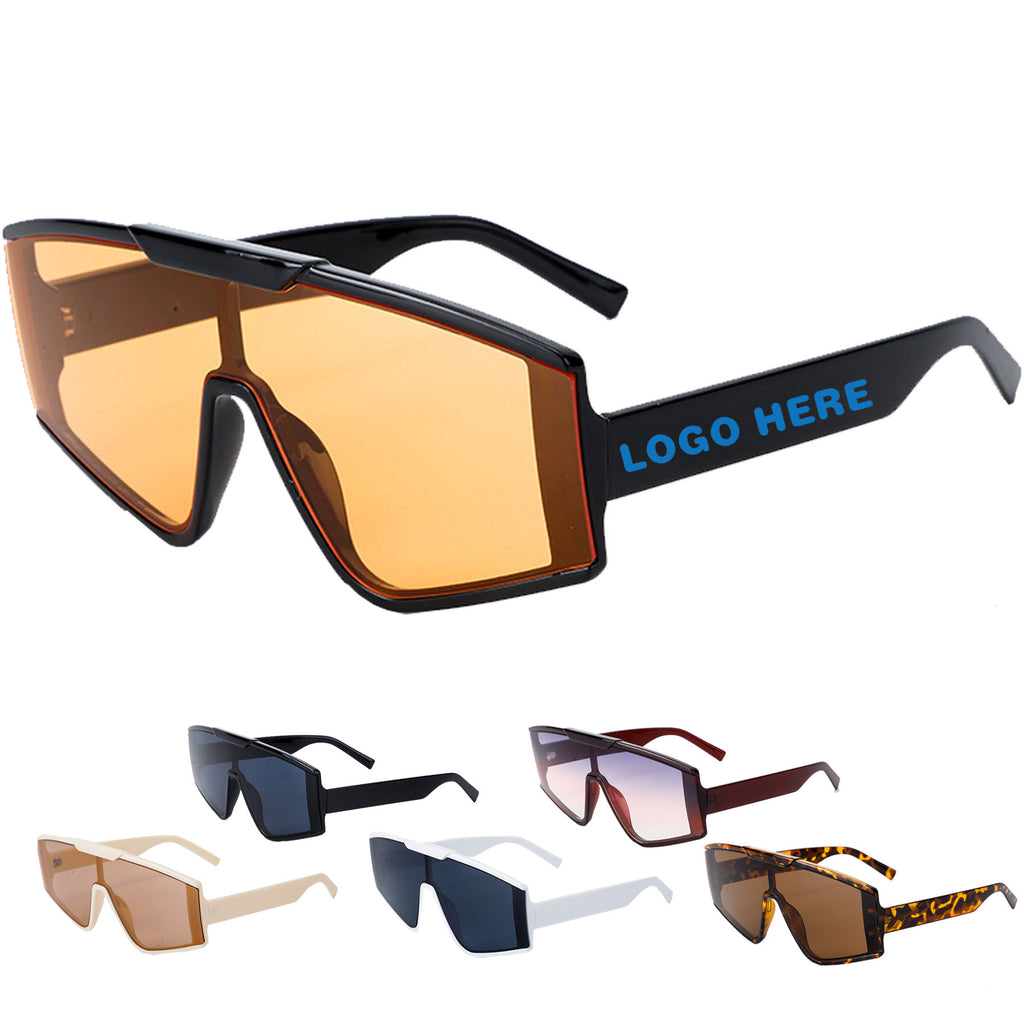 Bold Frame Punk Sunglasses