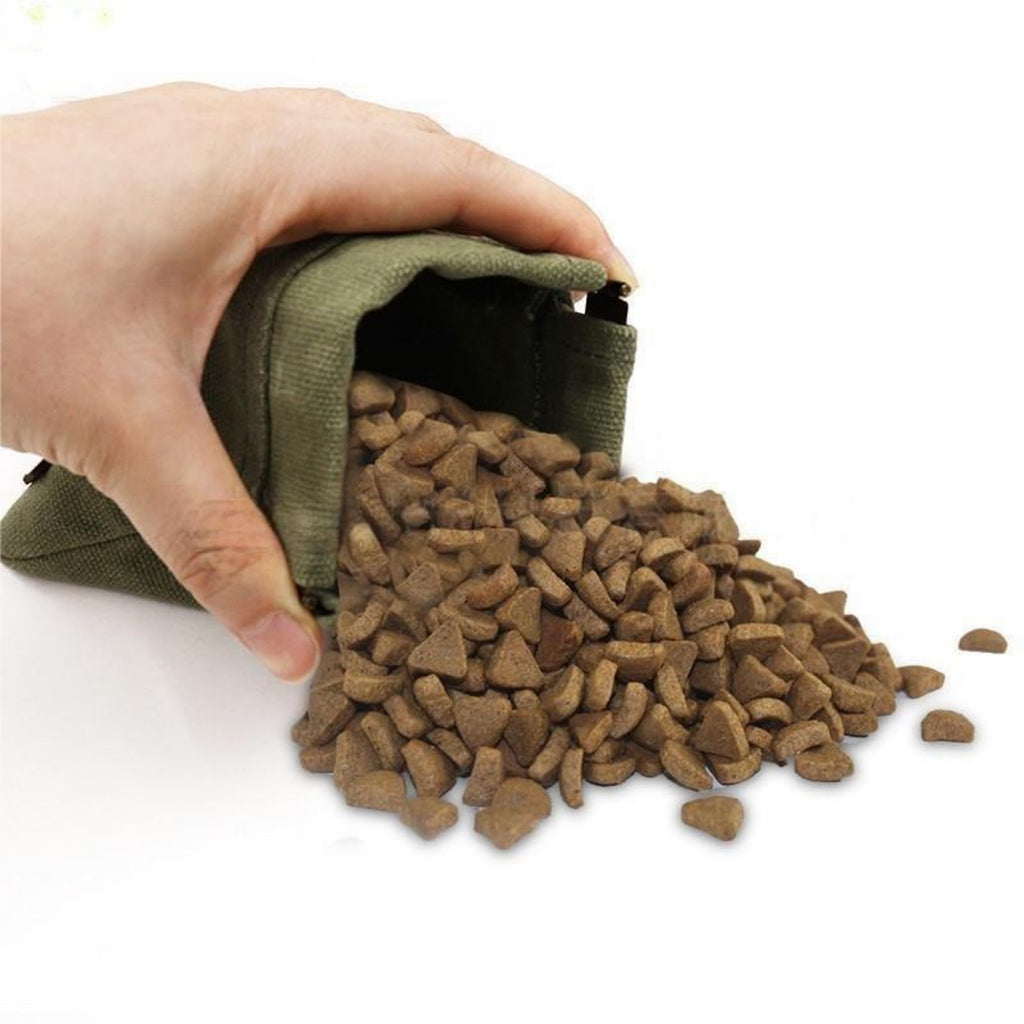 Self-Closing Pet Treat Bag Dog Training Pouch