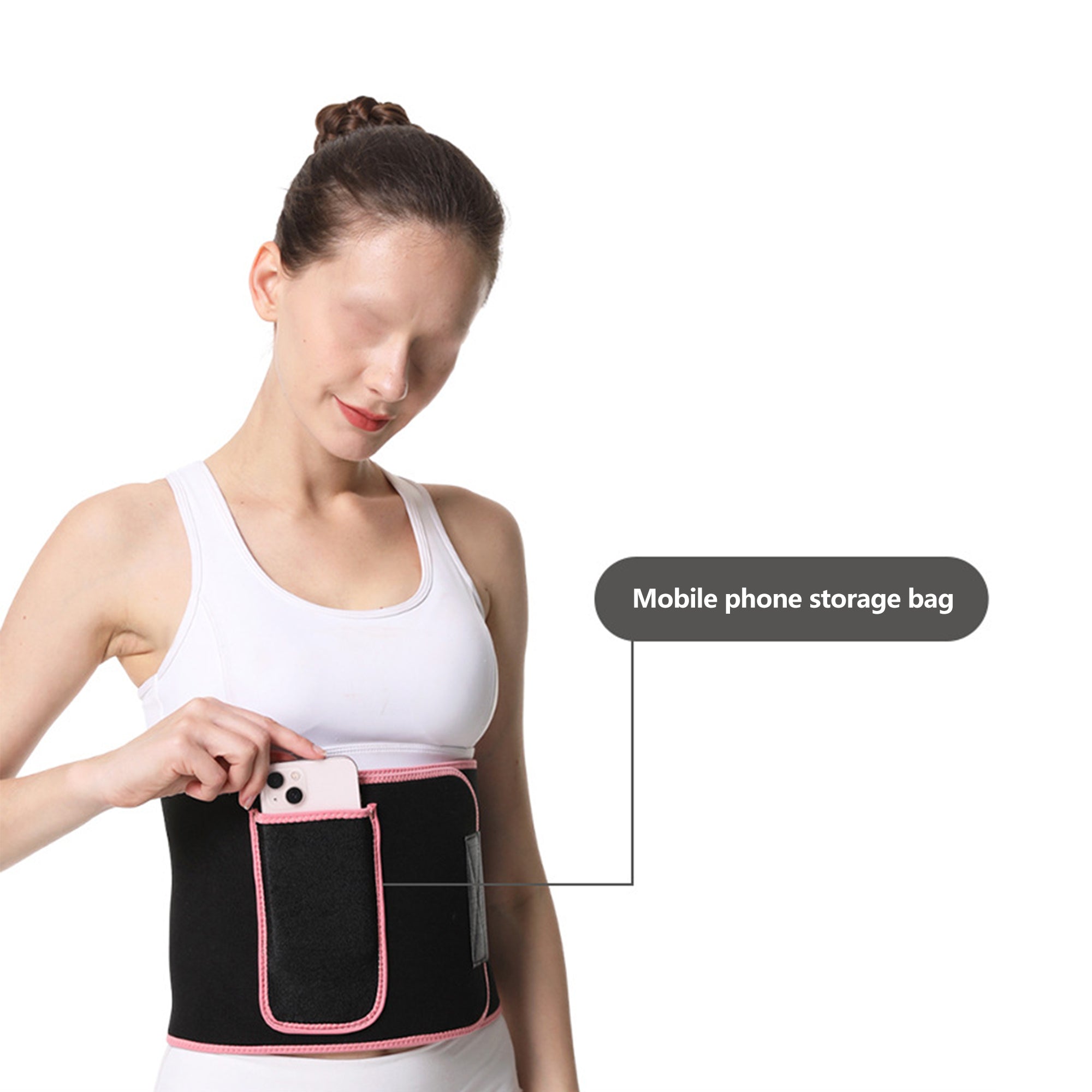 Waist Trainer Trimmer For Women Sweat Band Stomach Wraps