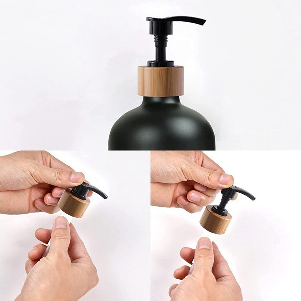 16 Oz. Boston Bottle With Press Pump Head