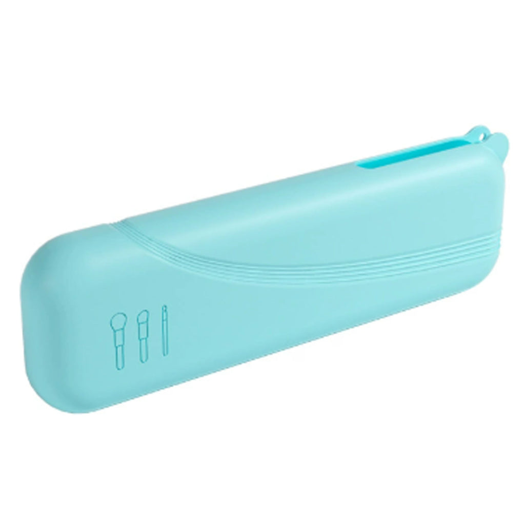 Silicone Makeup Brush Storage Case with Snap Design